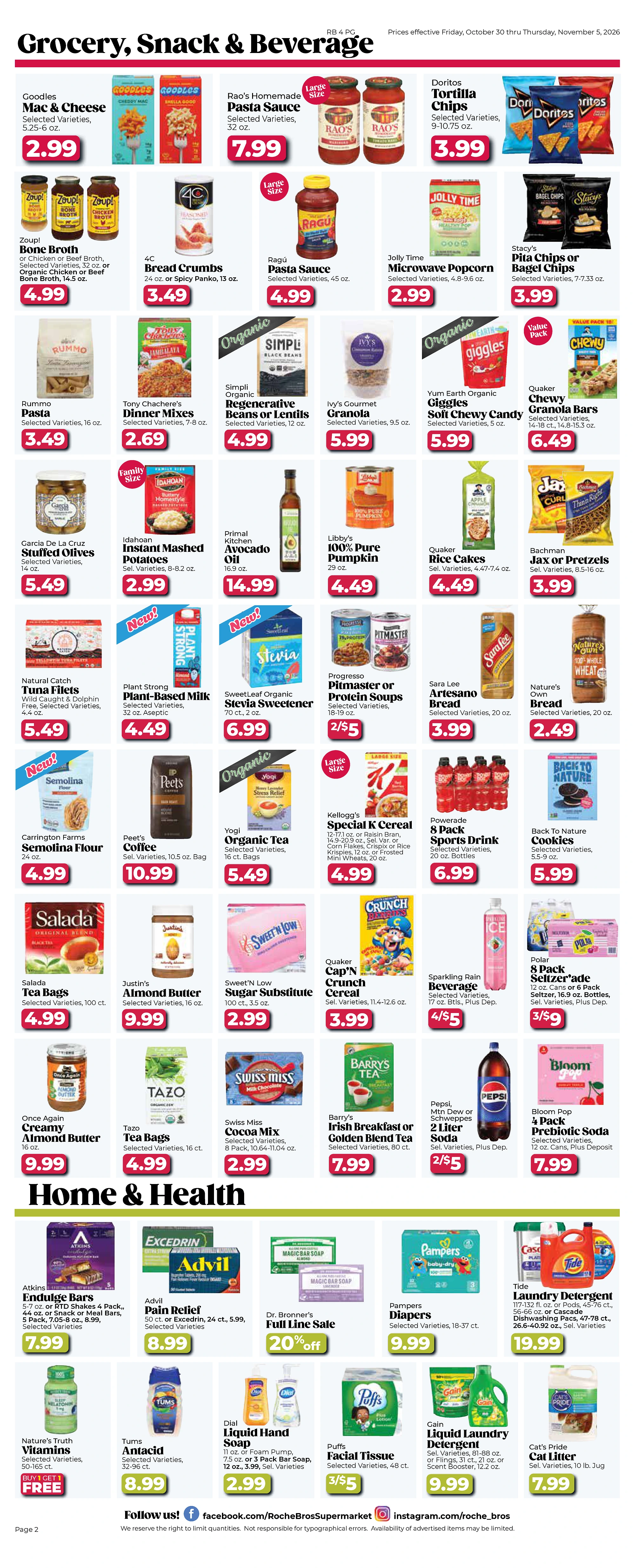 Roche Bros Roche Bros. Beer + Wine Flyer - Page 2