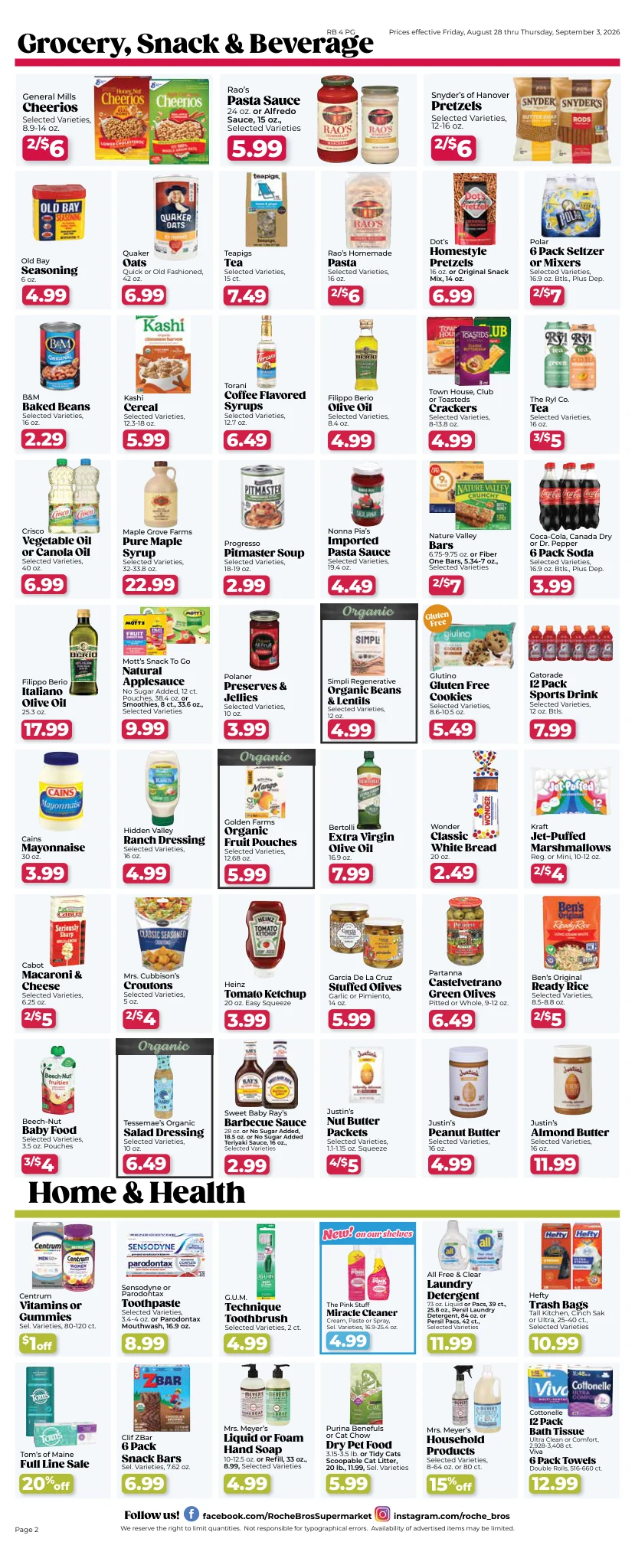 Roche Bros Roche Bros. Beer + Wine Flyer - Page 2