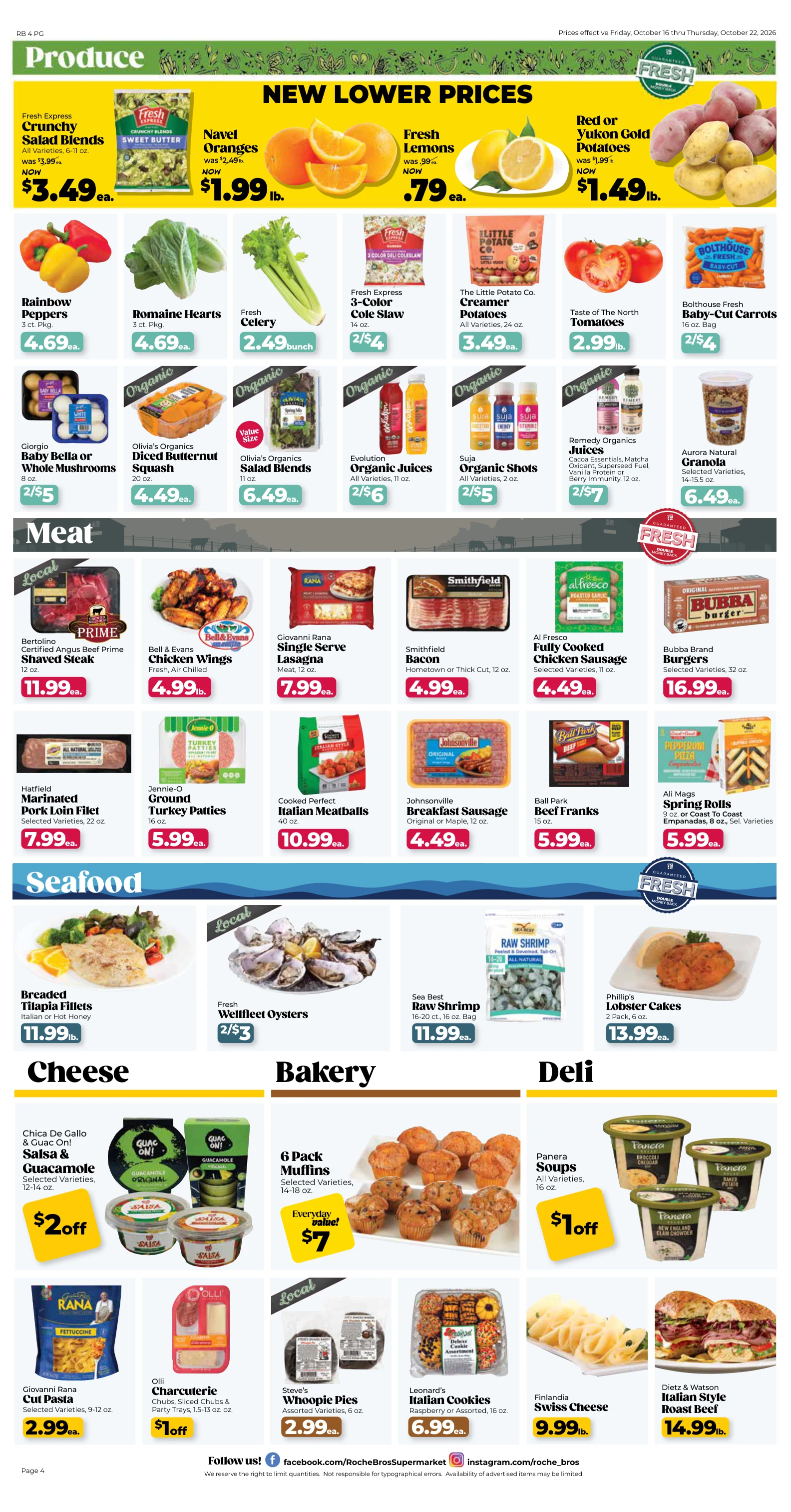 Roche Bros Main Ad Current - Page 4