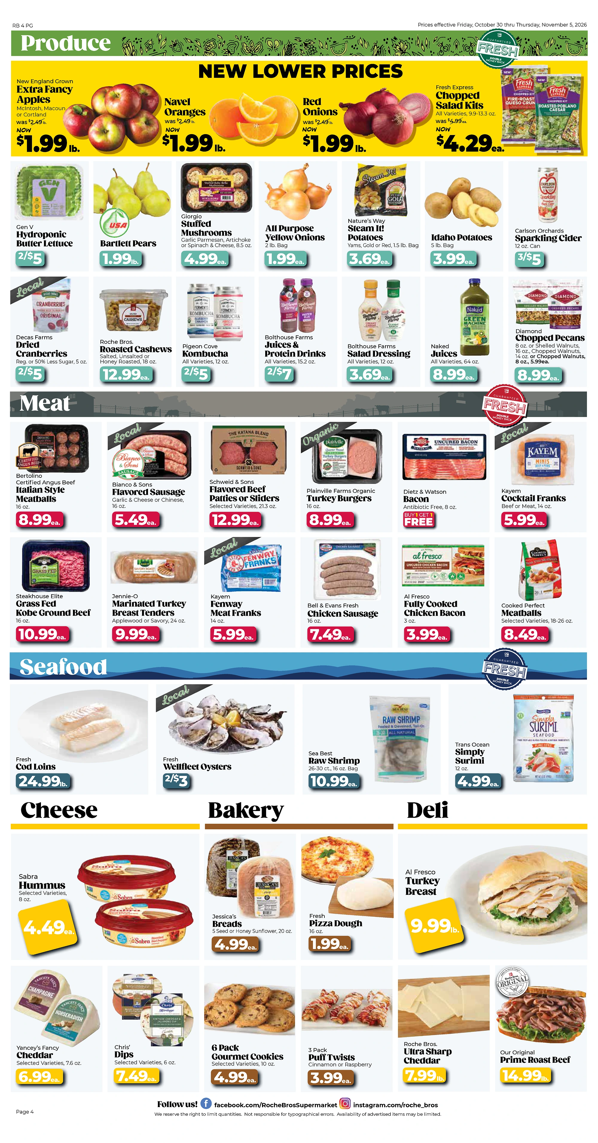 Roche Bros Main Ad Current - Page 4