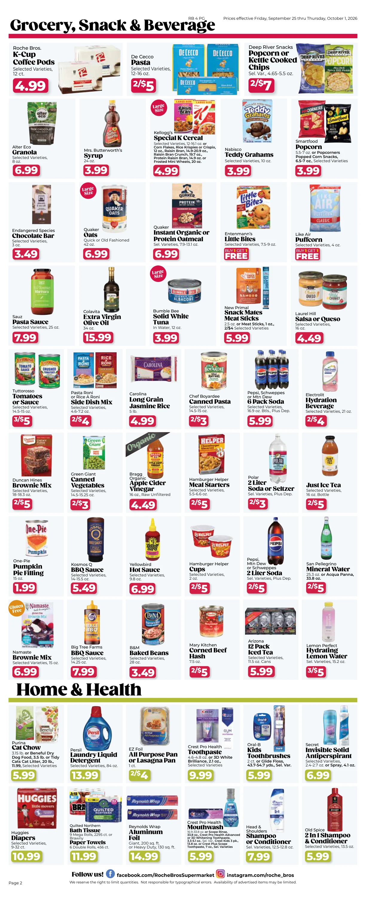 Roche Bros Main Ad Current - Page 2