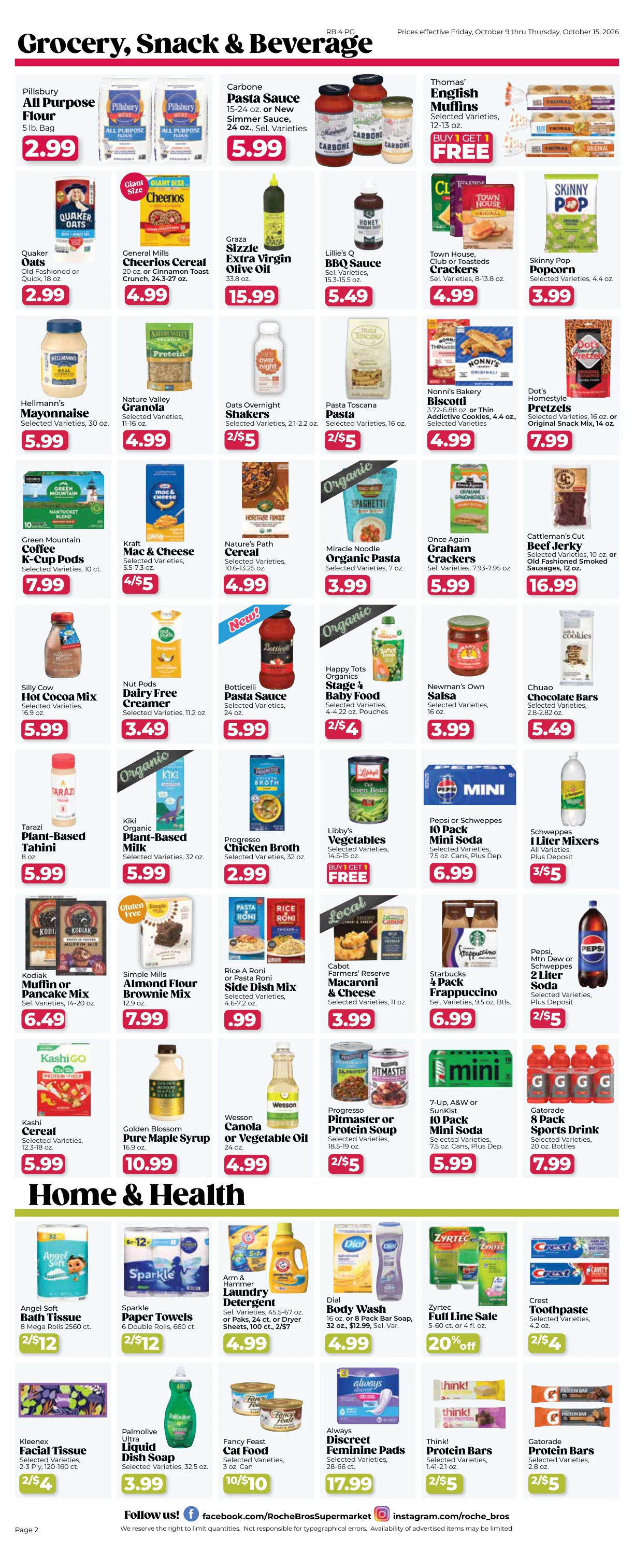 Roche Bros Main Ad Current - Page 2