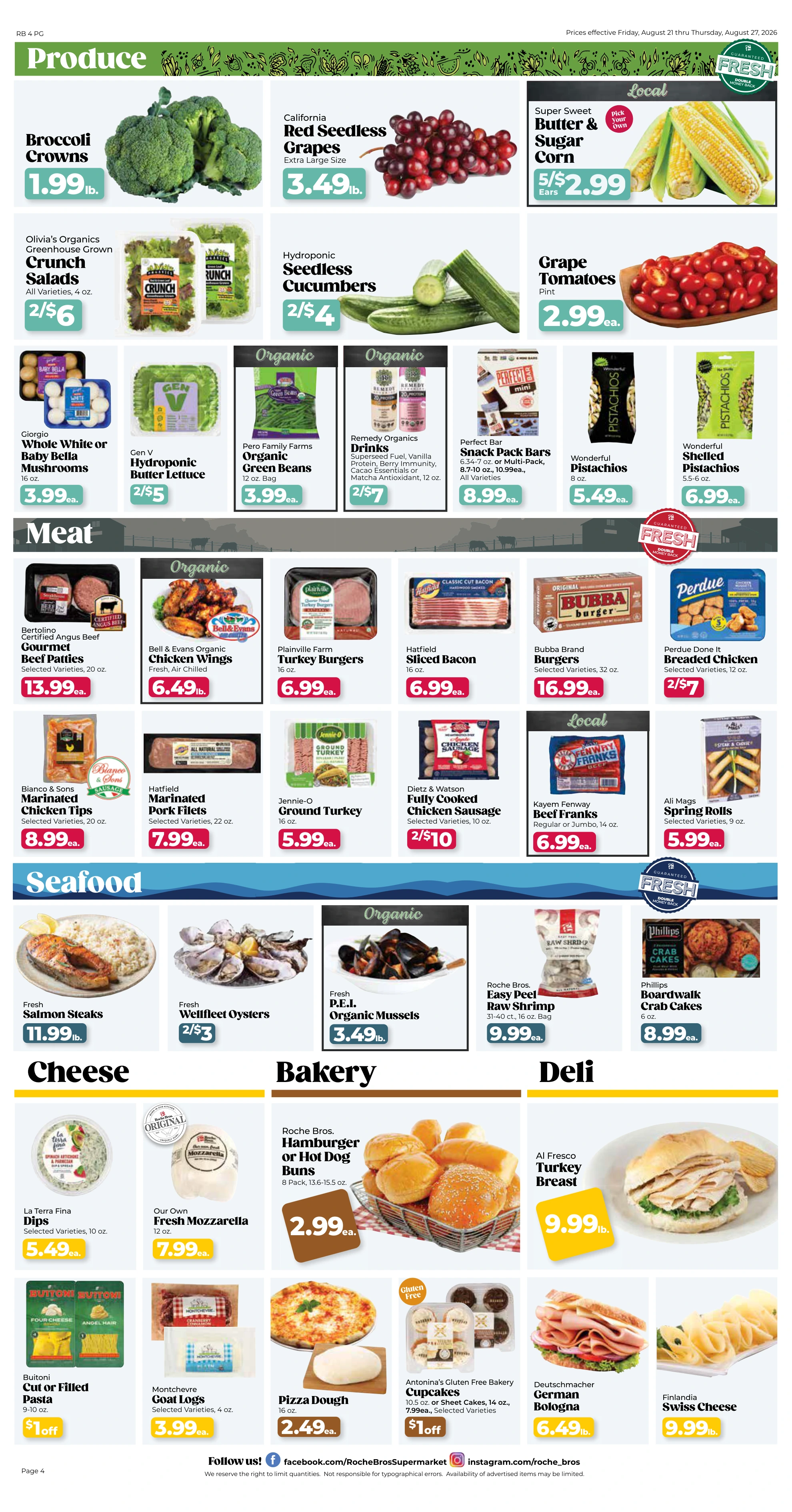 Roche Bros Main Ad Current - Page 4