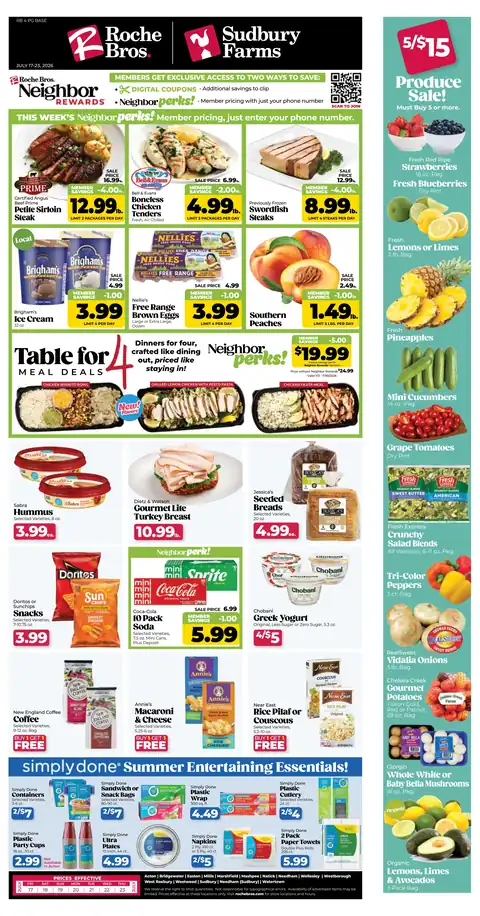 Roche Bros Weekly Ad