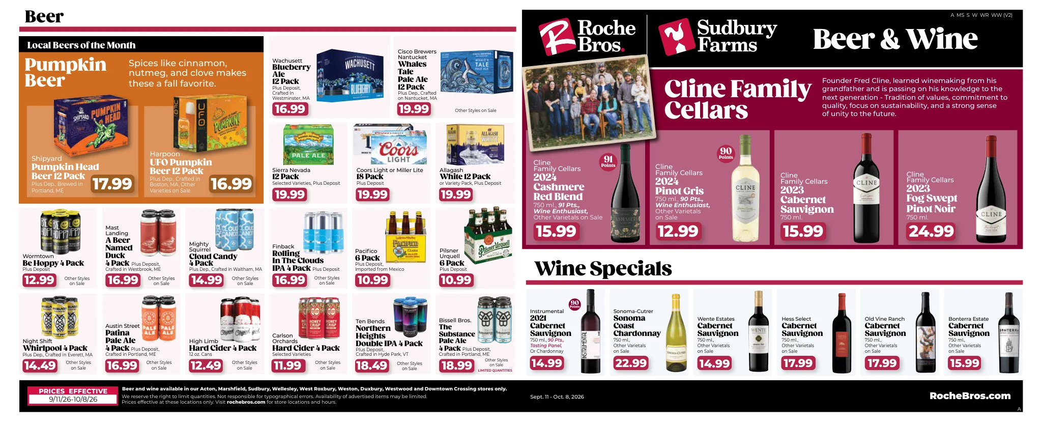 Roche Bros Roche Bros. Beer + Wine Flyer - Page 5