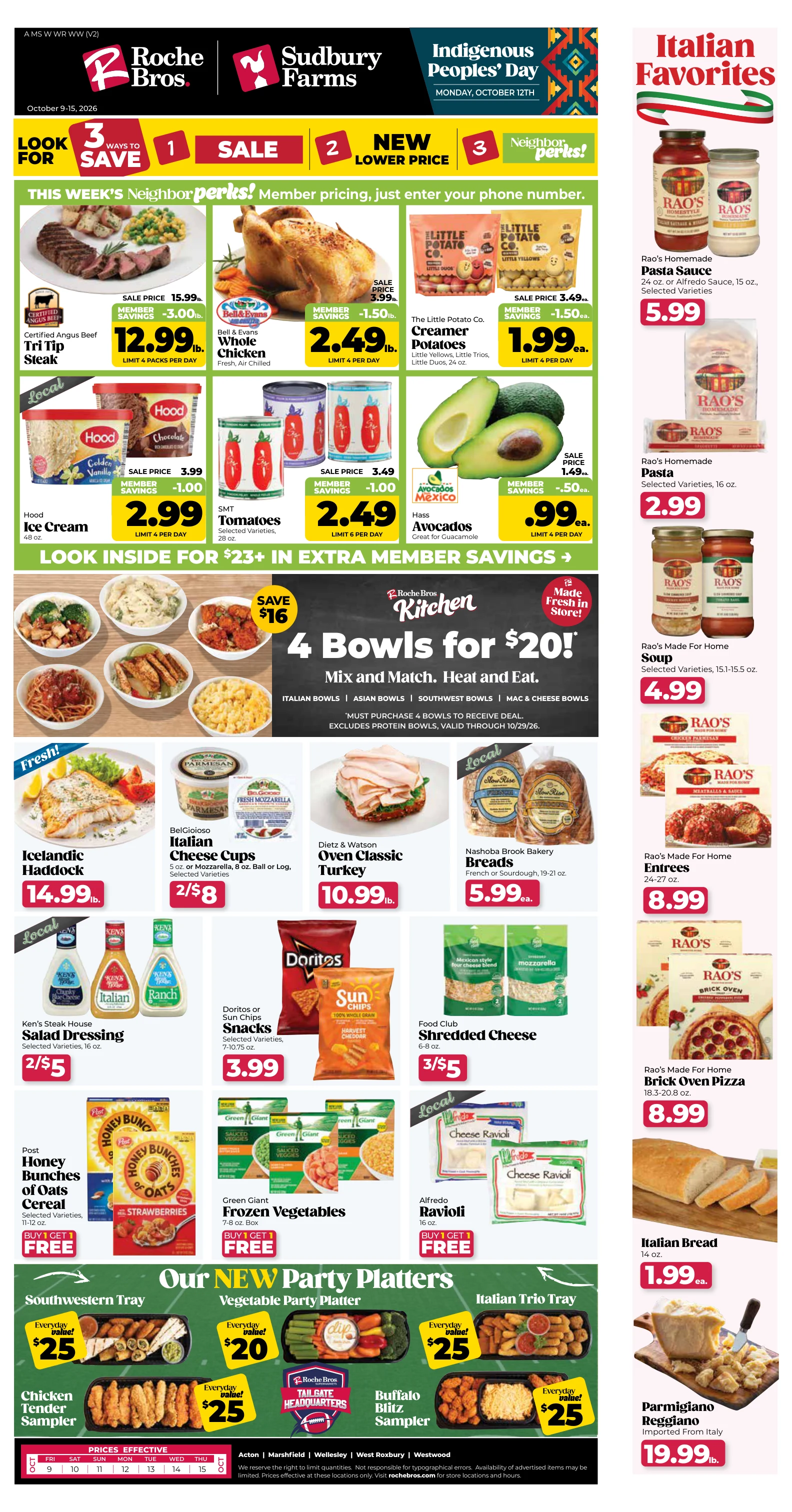 Roche Bros Roche Bros. Beer + Wine Flyer - Page 1