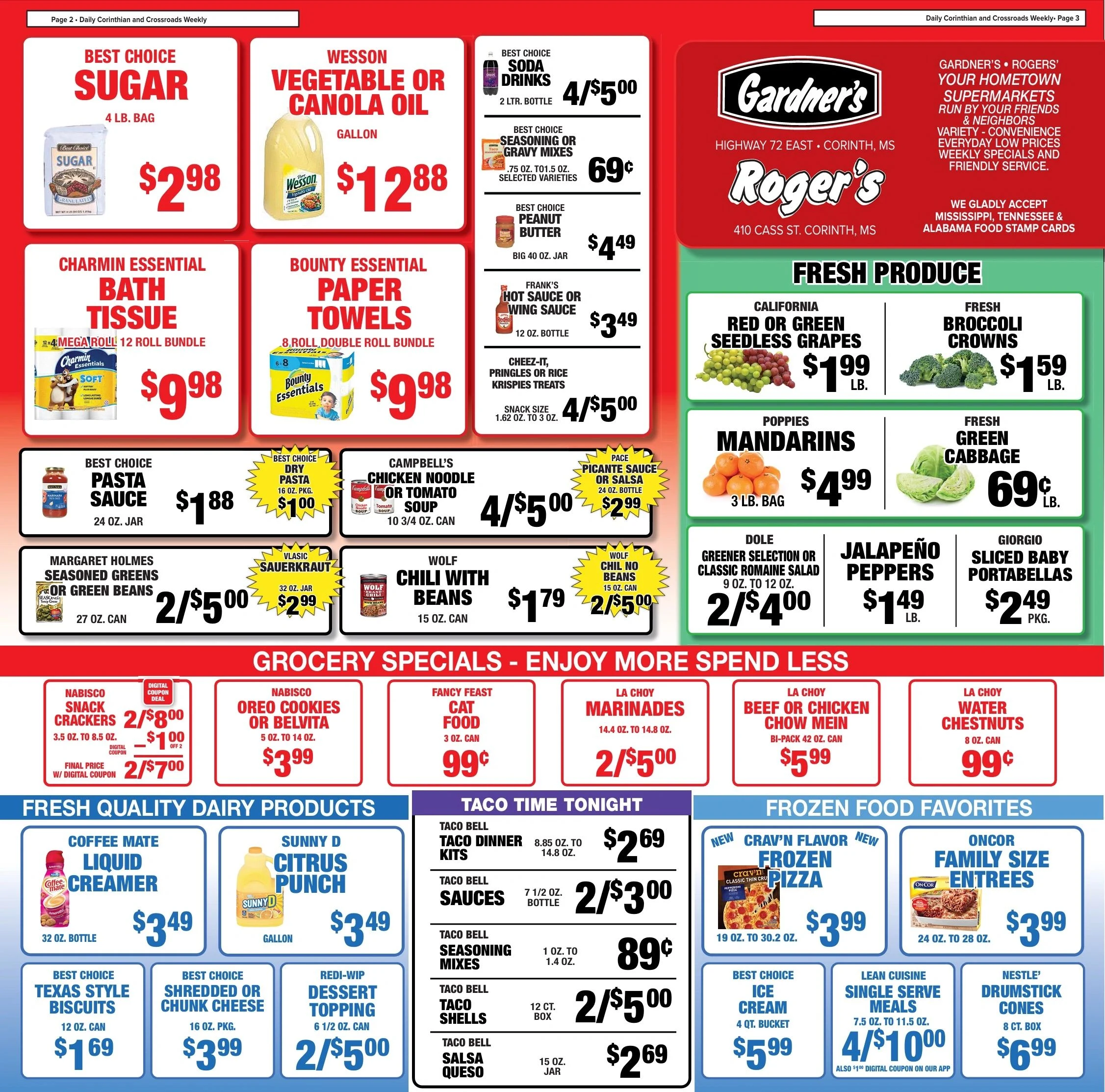 Roger's Supermarket Weekly Ad - Page 2