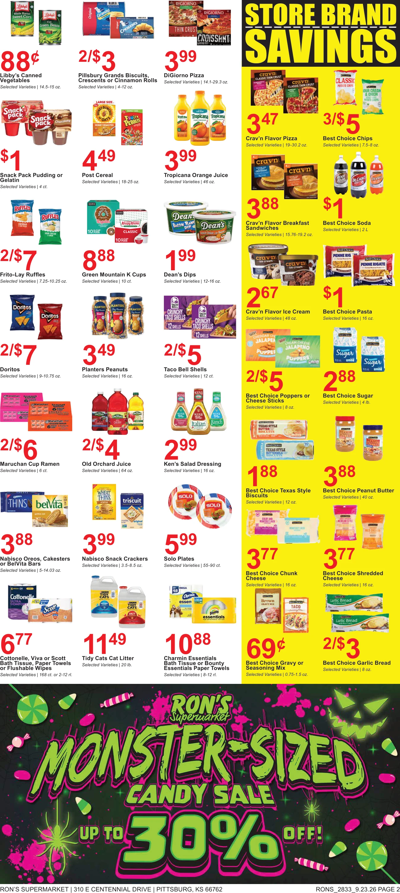 Ron's Supermarket Weekly Ad - Page 2