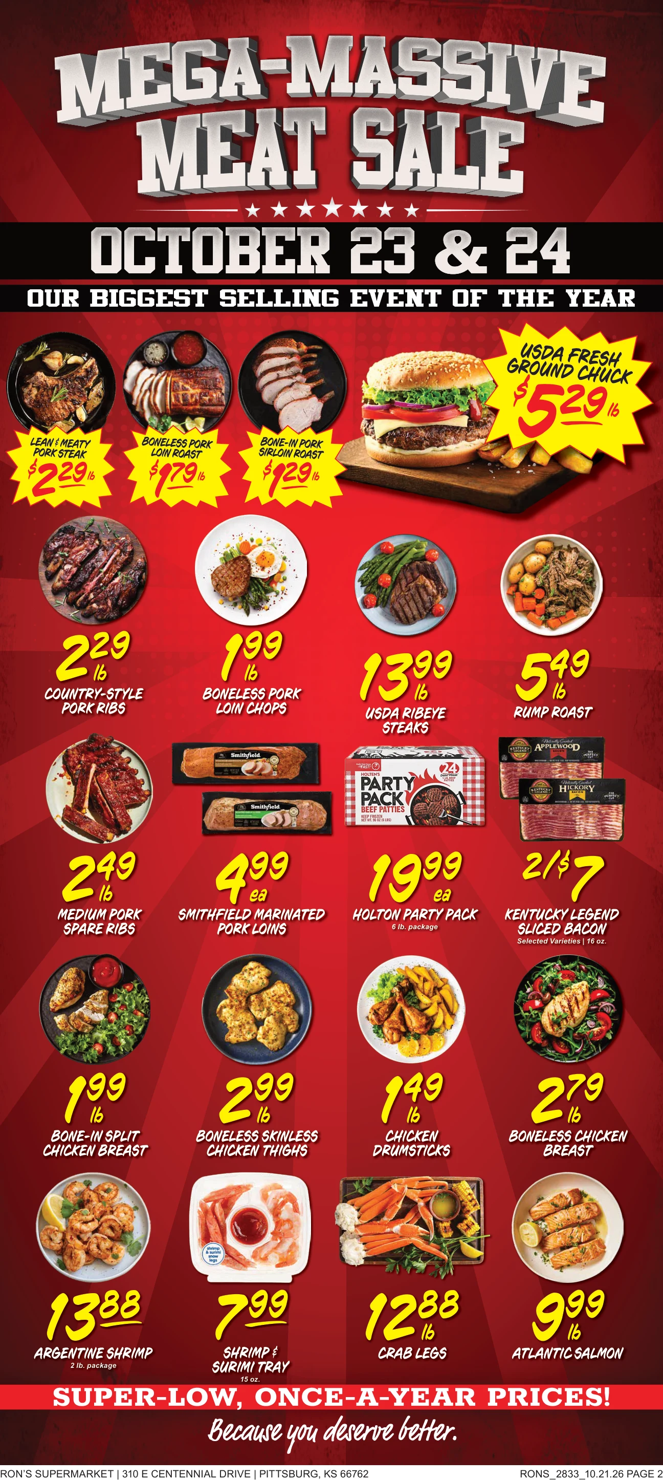Ron's Supermarket Weekly Ad - Page 2