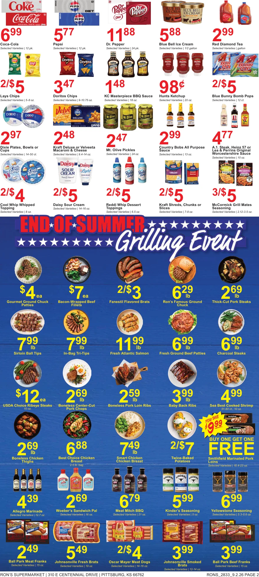 Ron's Supermarket Weekly Ad - Page 2