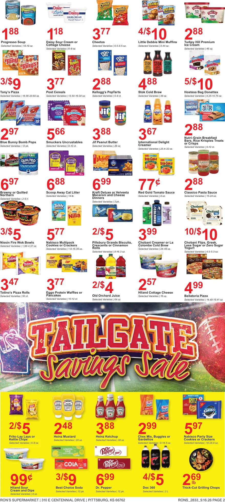 Ron's Supermarket Weekly Ad - Page 2