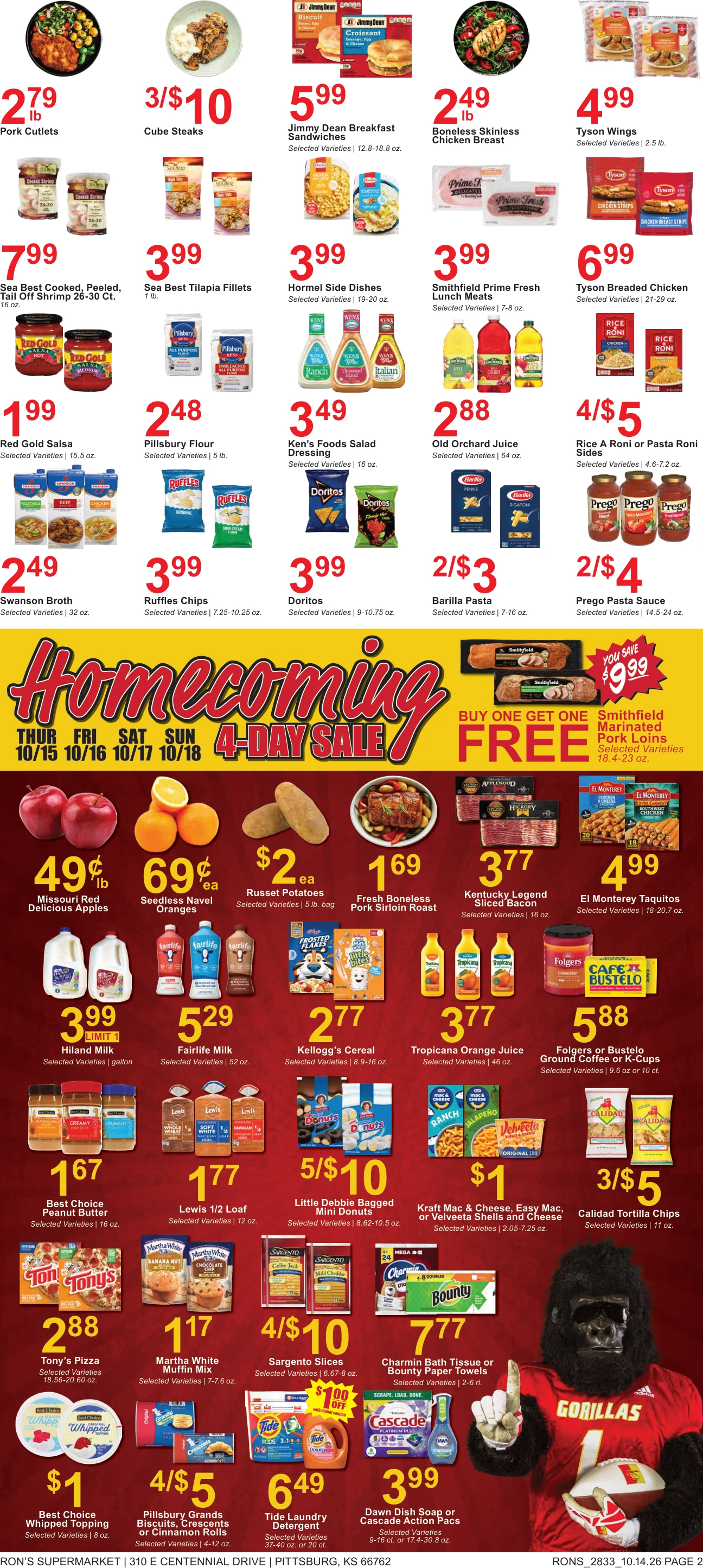 Ron's Supermarket Weekly Ad - Page 2
