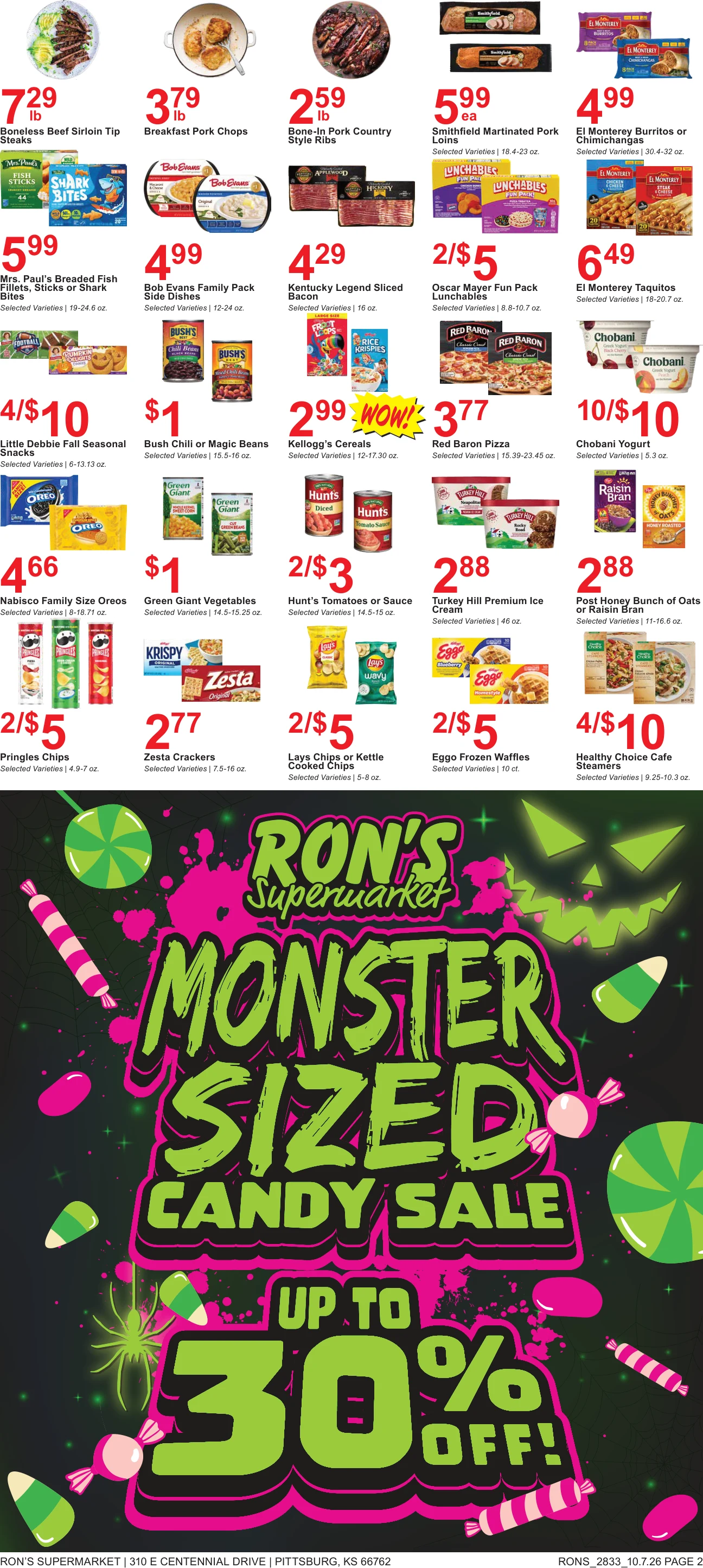 Ron's Supermarket Weekly Ad - Page 2