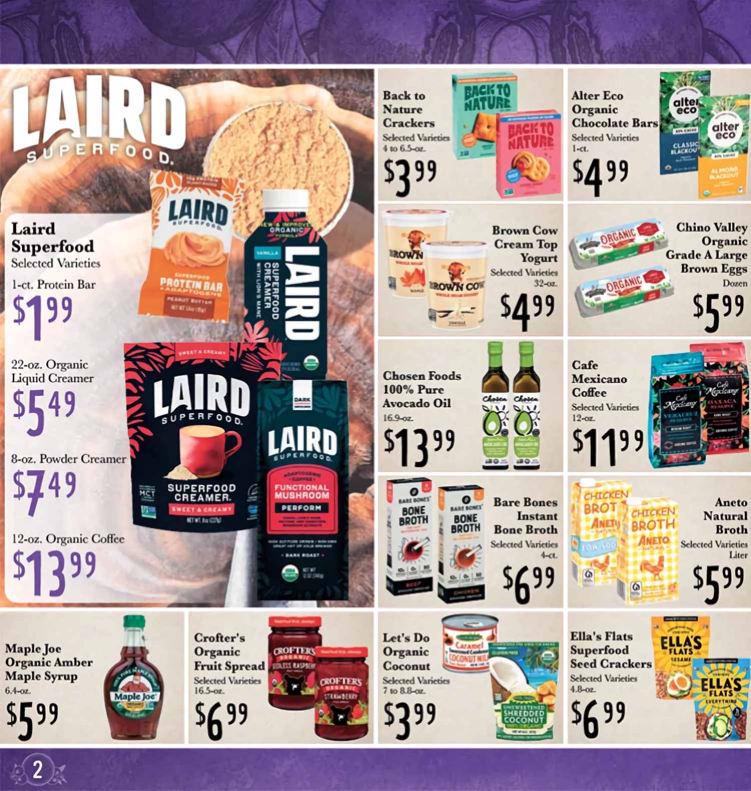 Rosauers Huckleberry's Monthly Ad - Page 2