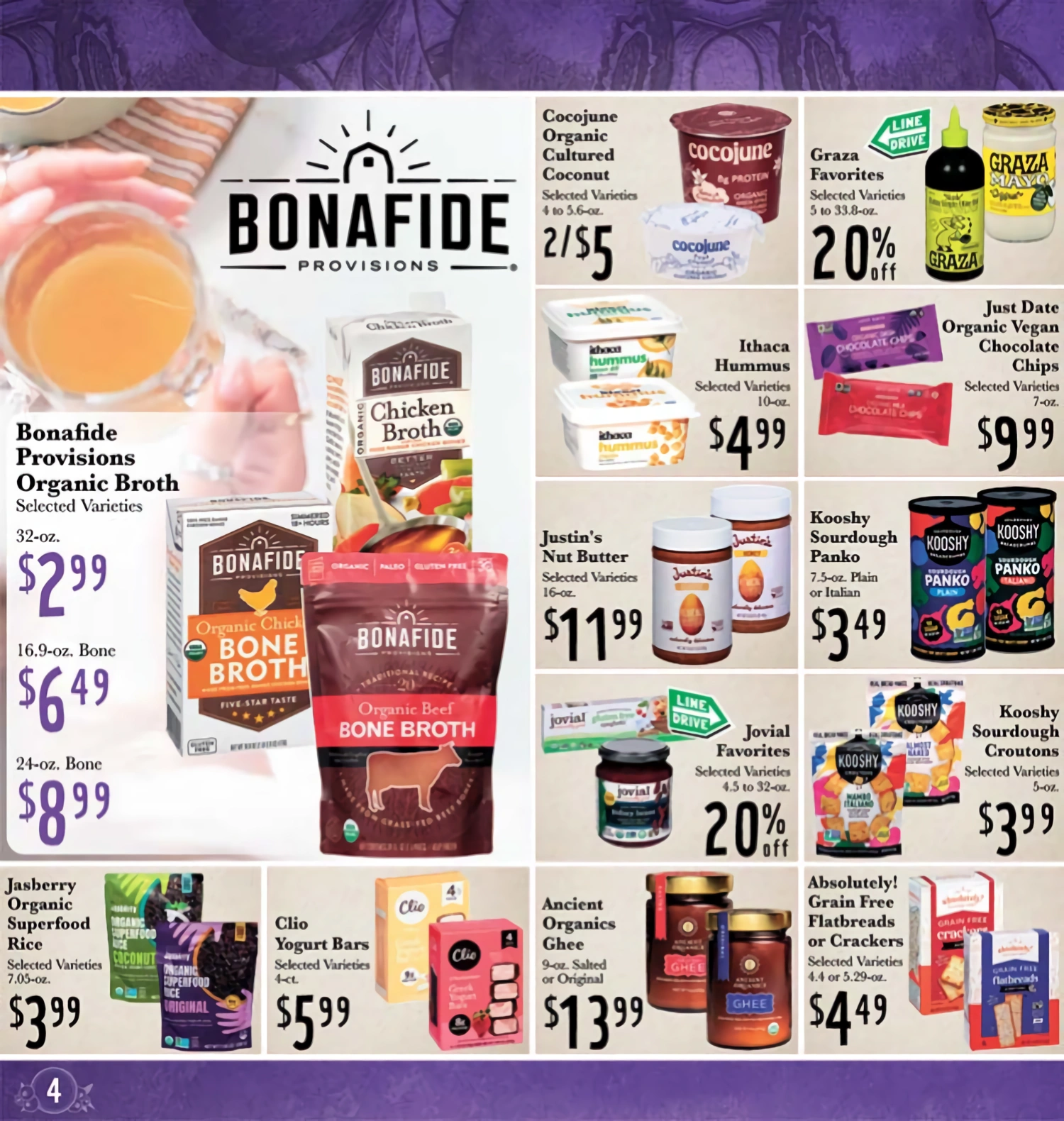 Rosauers Huckleberry's Monthly Ad - Page 4