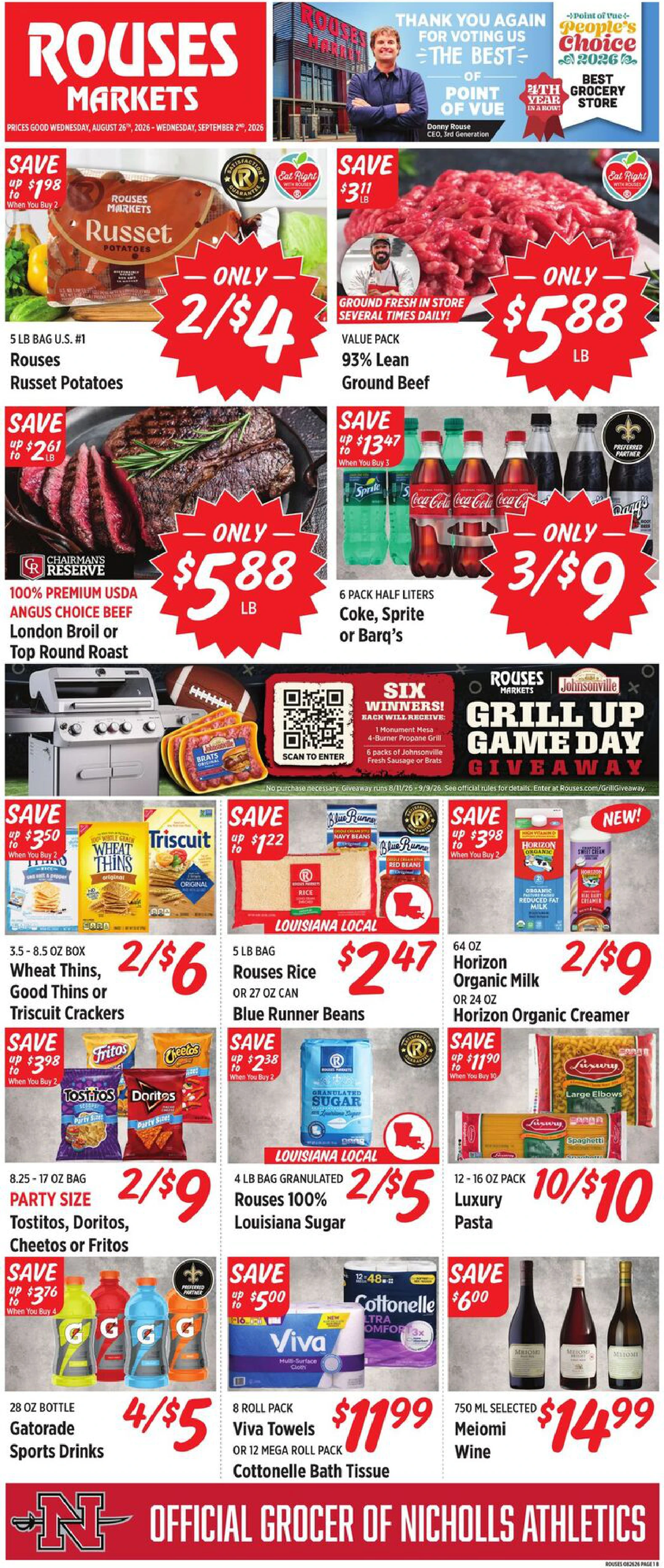 Rouses Markets Weekly Ad - Page 1