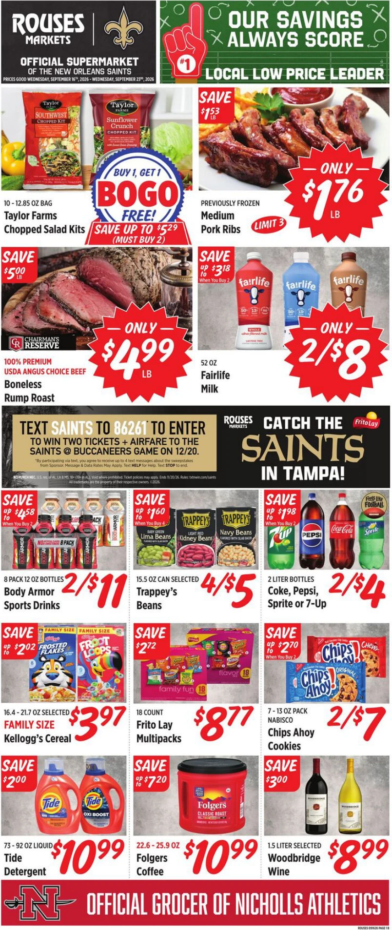 Rouses Markets Weekly Ad - Page 1