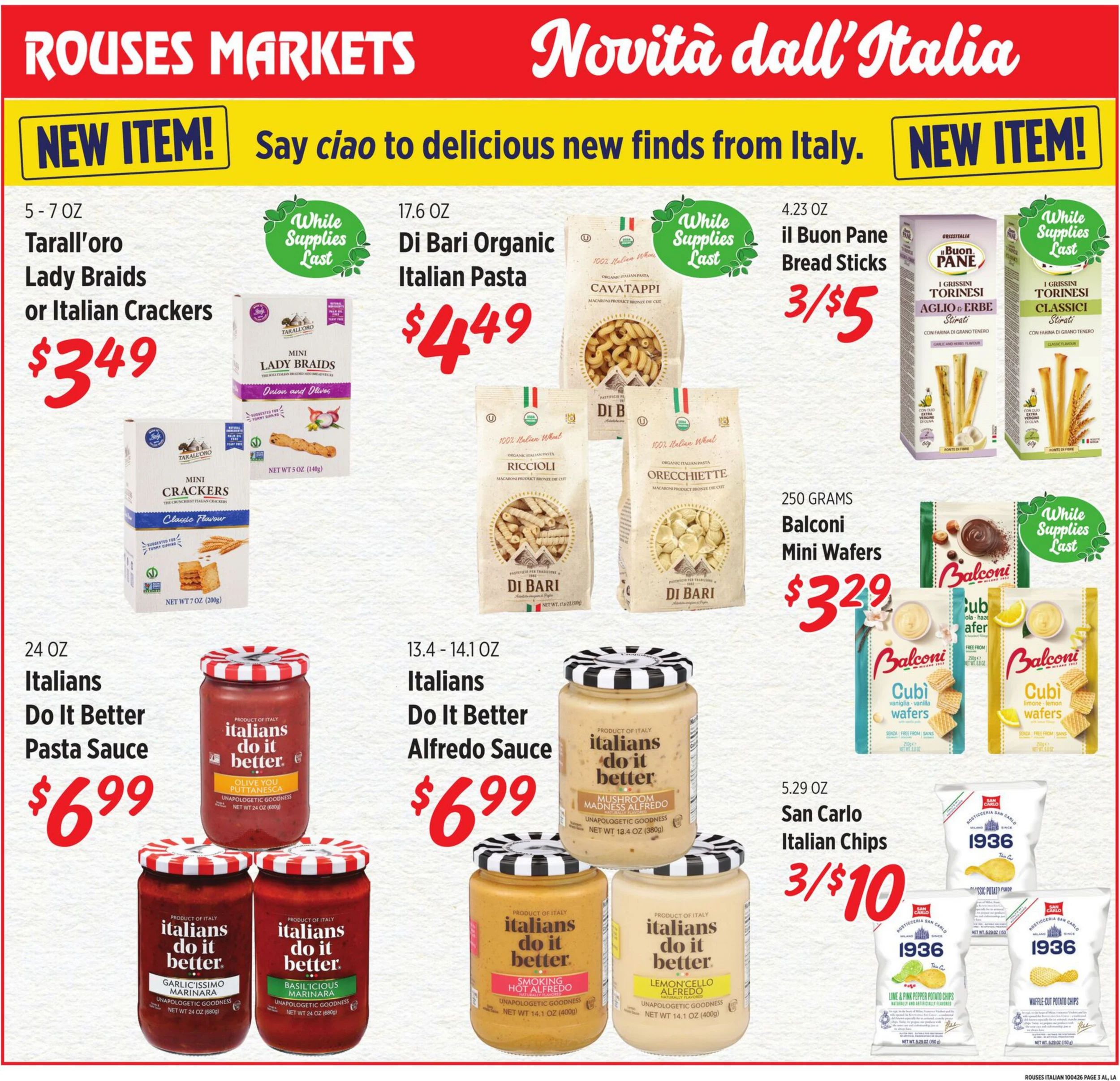 Rouses Markets Italian Ad - Page 3