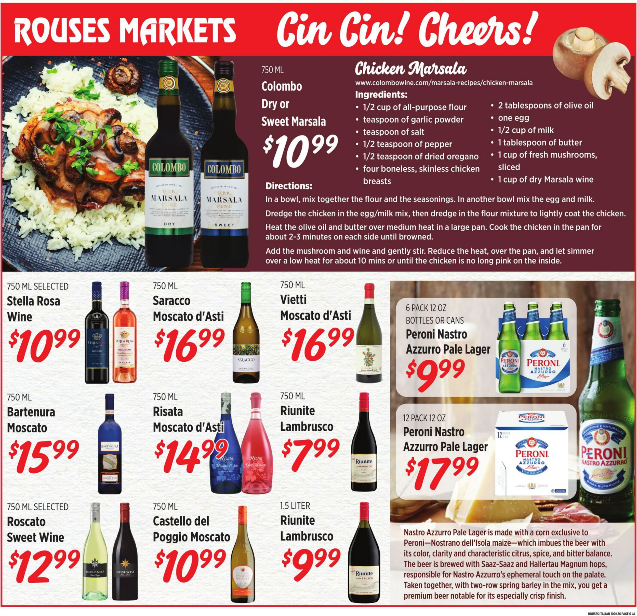 Rouses Markets Italian Ad - Page 6