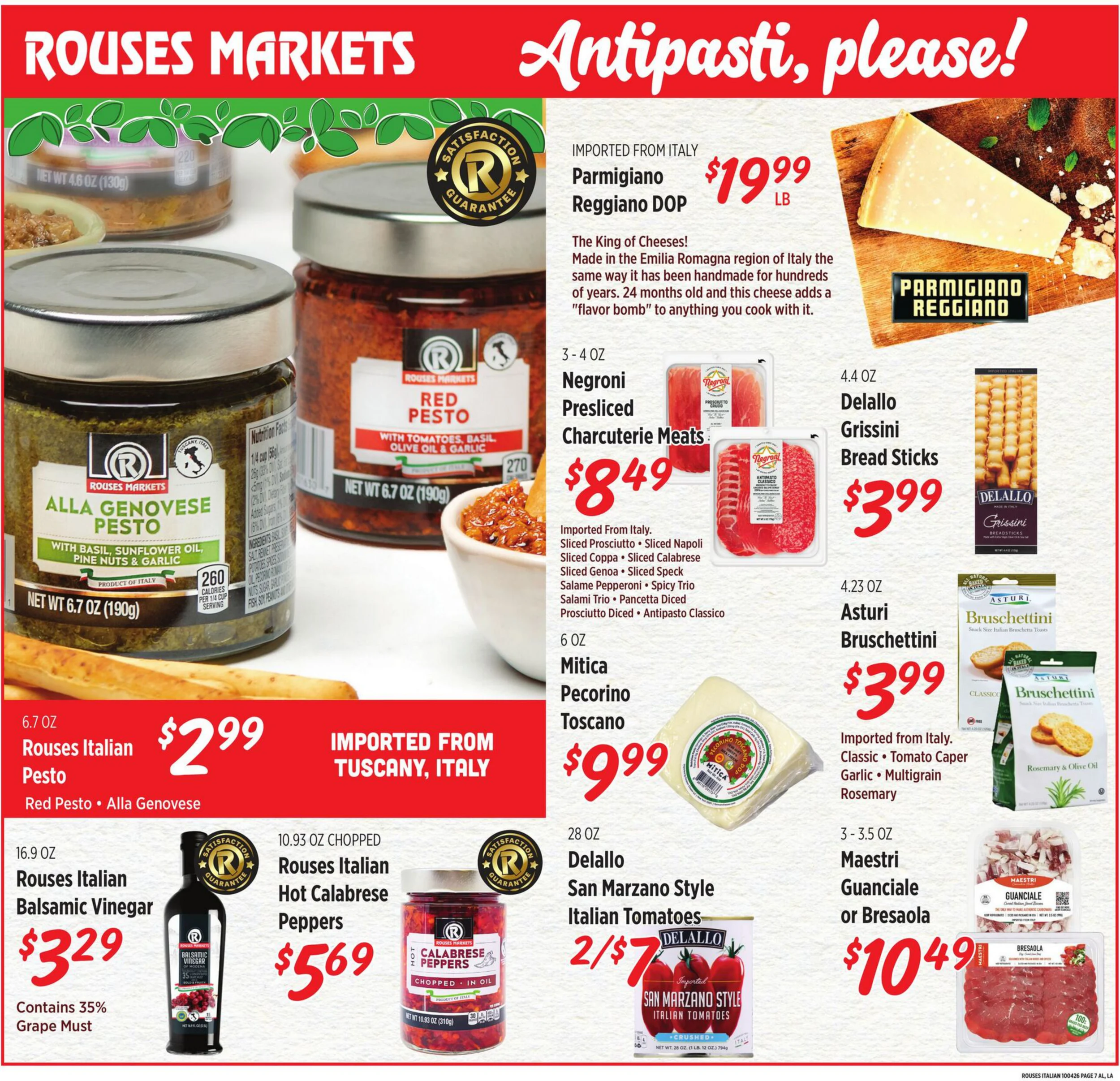 Rouses Markets Italian Ad - Page 7