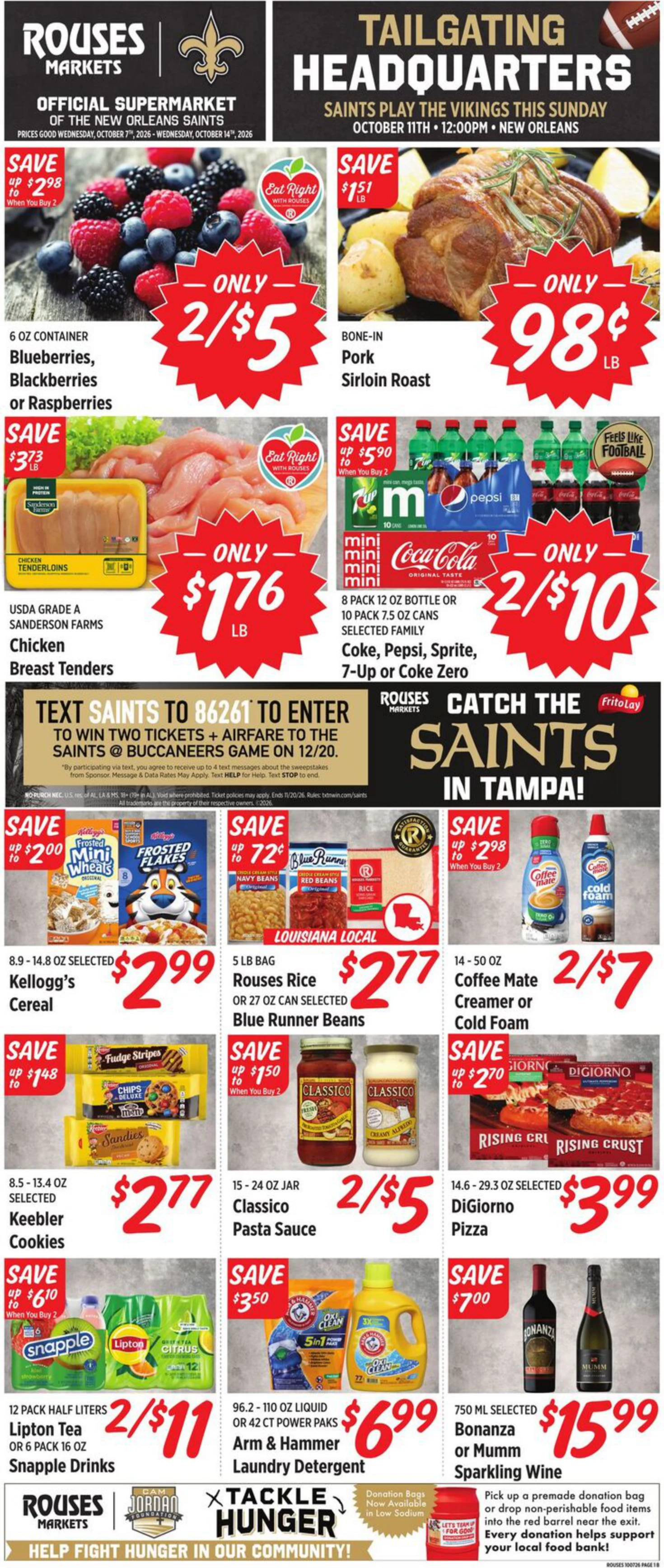 Rouses Markets Weekly Ad - Page 1