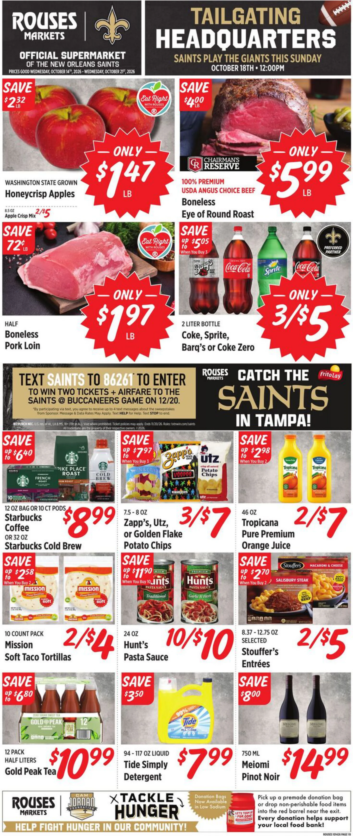 Rouses Markets Weekly Ad - Page 1