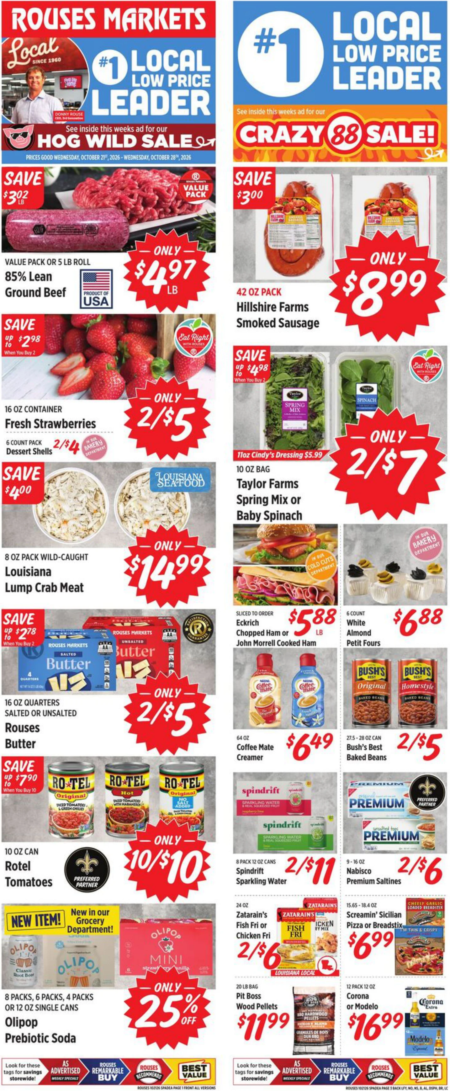 Rouses Markets Weekly Ad - Page 1