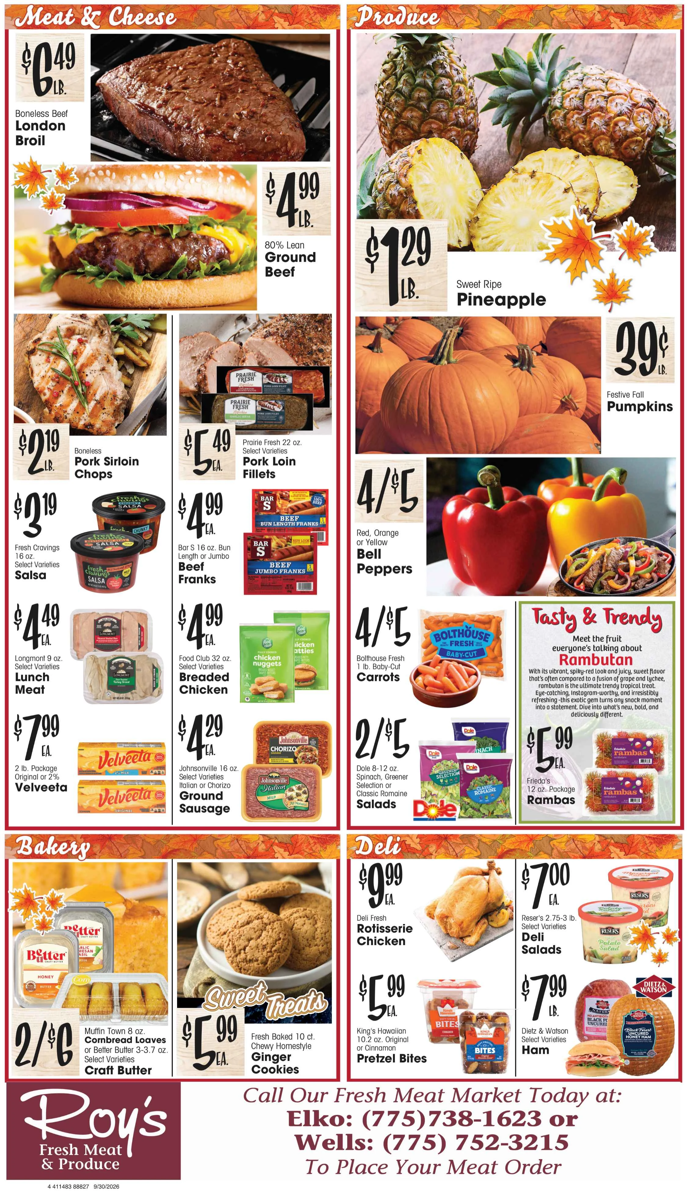 Roy's Fresh Meat and Produce September 30, 2026 - Page 4