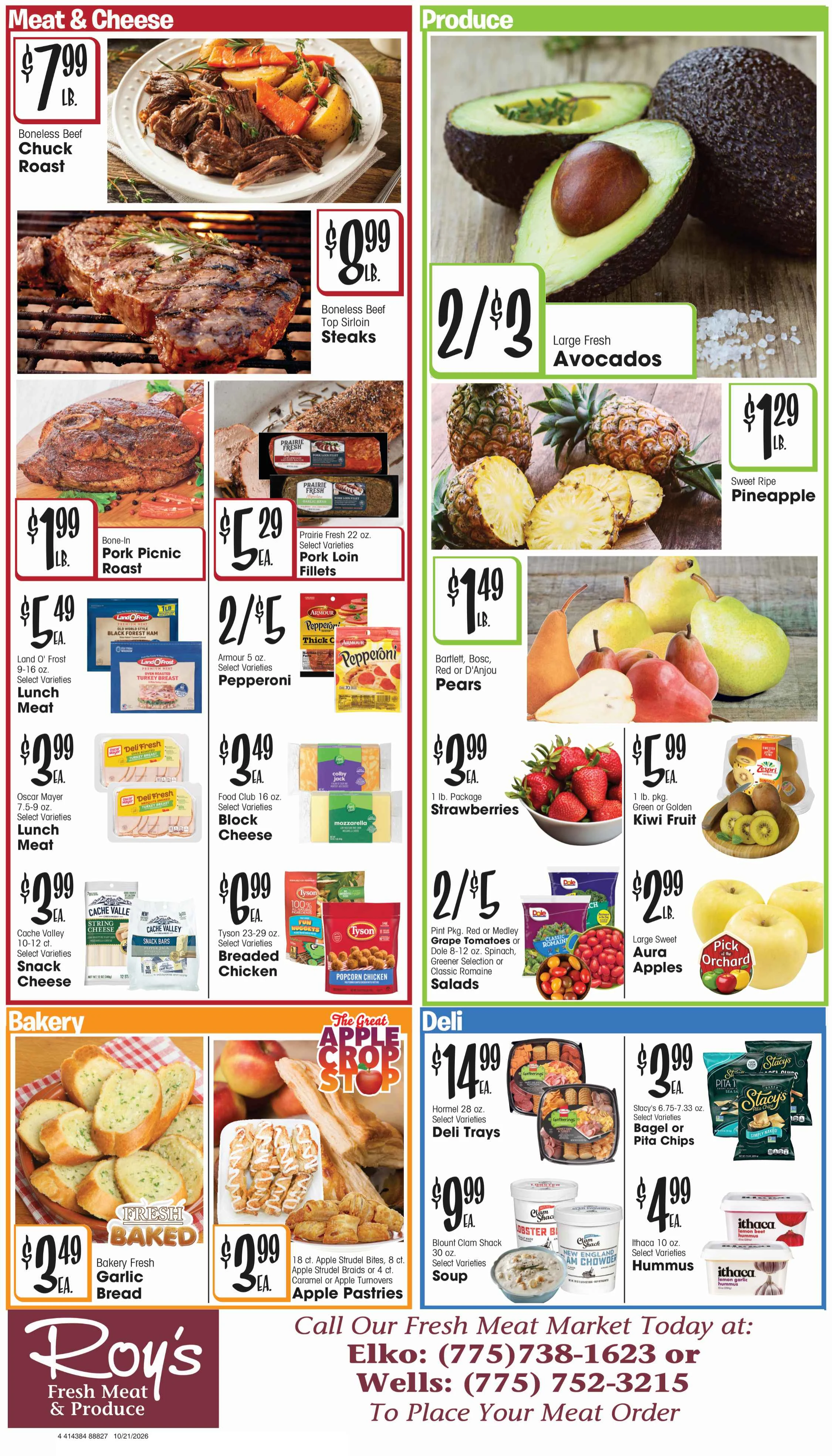 Roy's Fresh Meat and Produce October 21, 2026 - Page 4