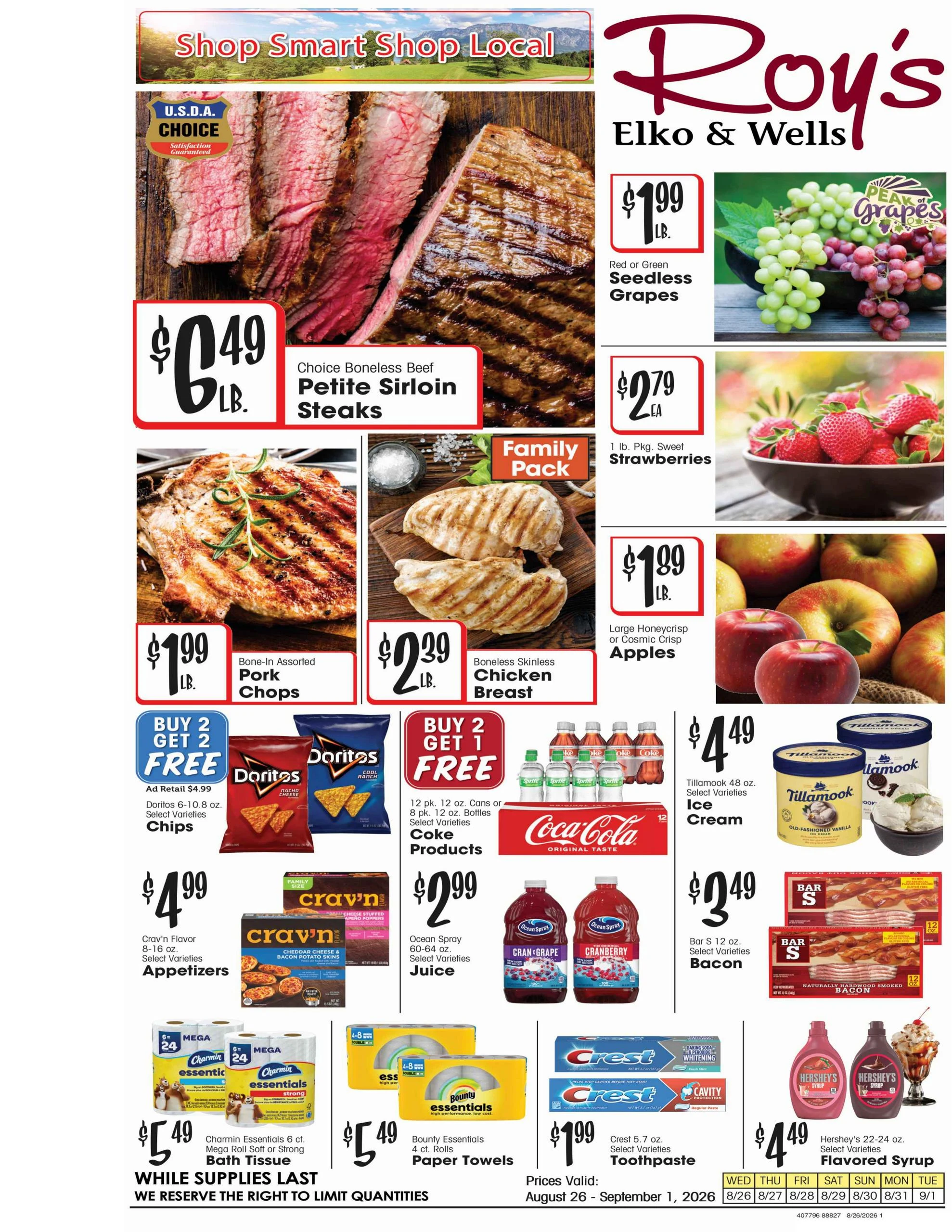 Roy's Fresh Meat and Produce Weekly - Page 1