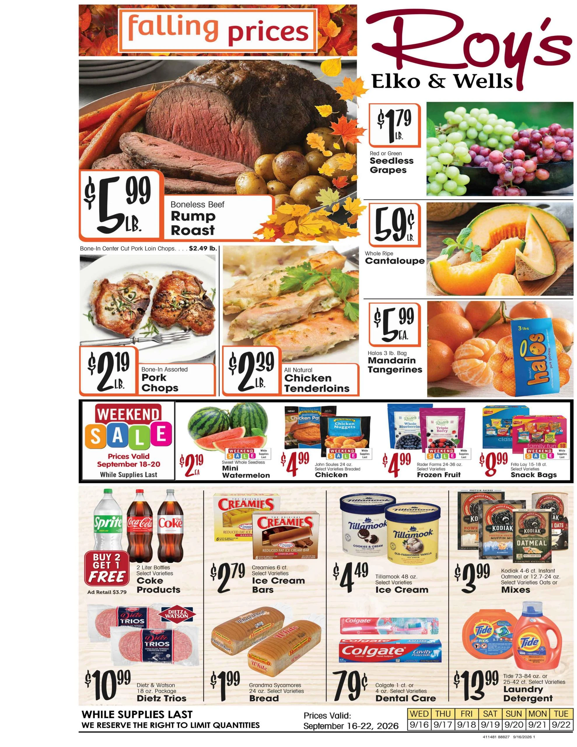 Roy's Fresh Meat and Produce Weekly - Page 1