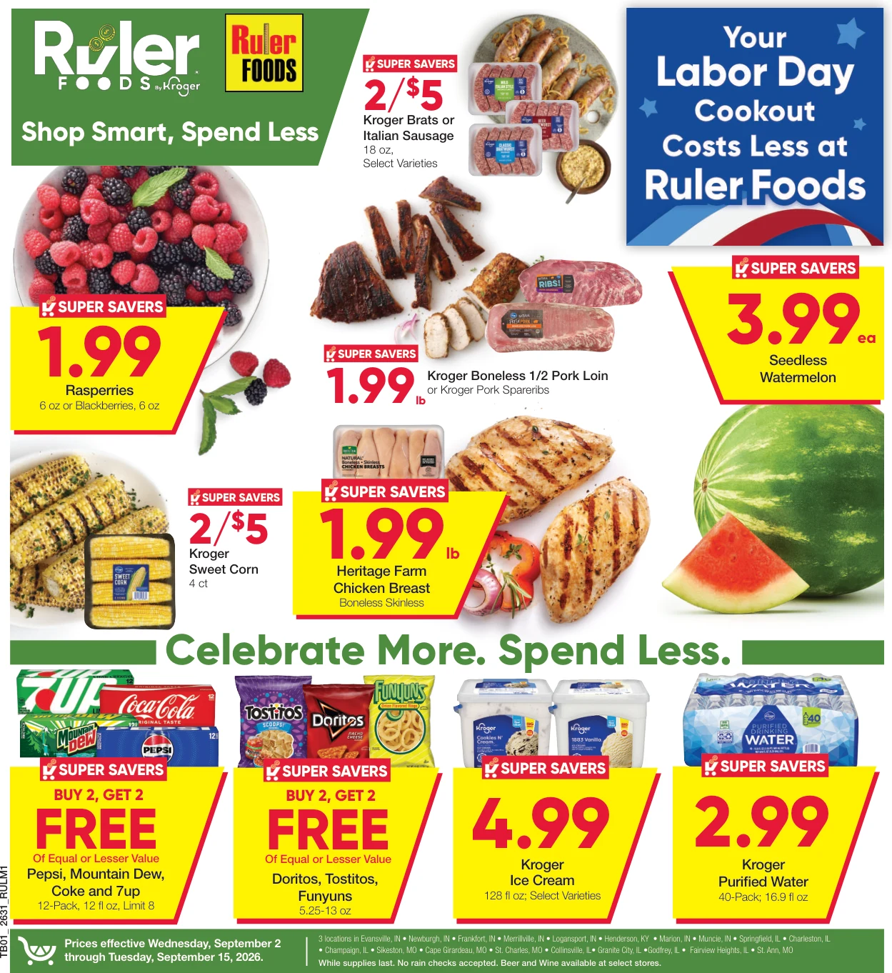 Ruler Foods Weekly Ad - Page 1