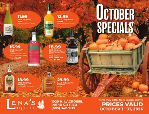 October Specials