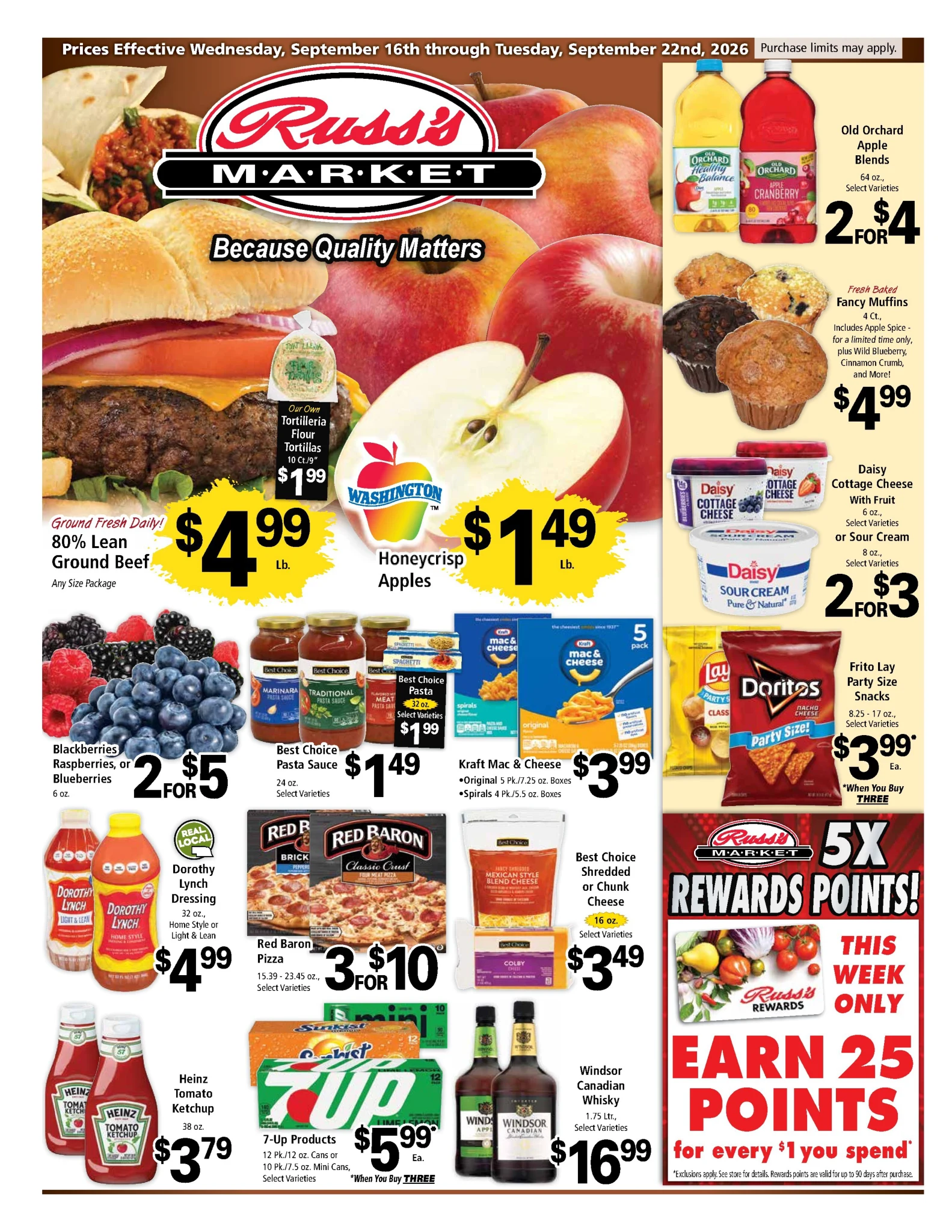 Russ's Market Next Weekly Ad - Page 1