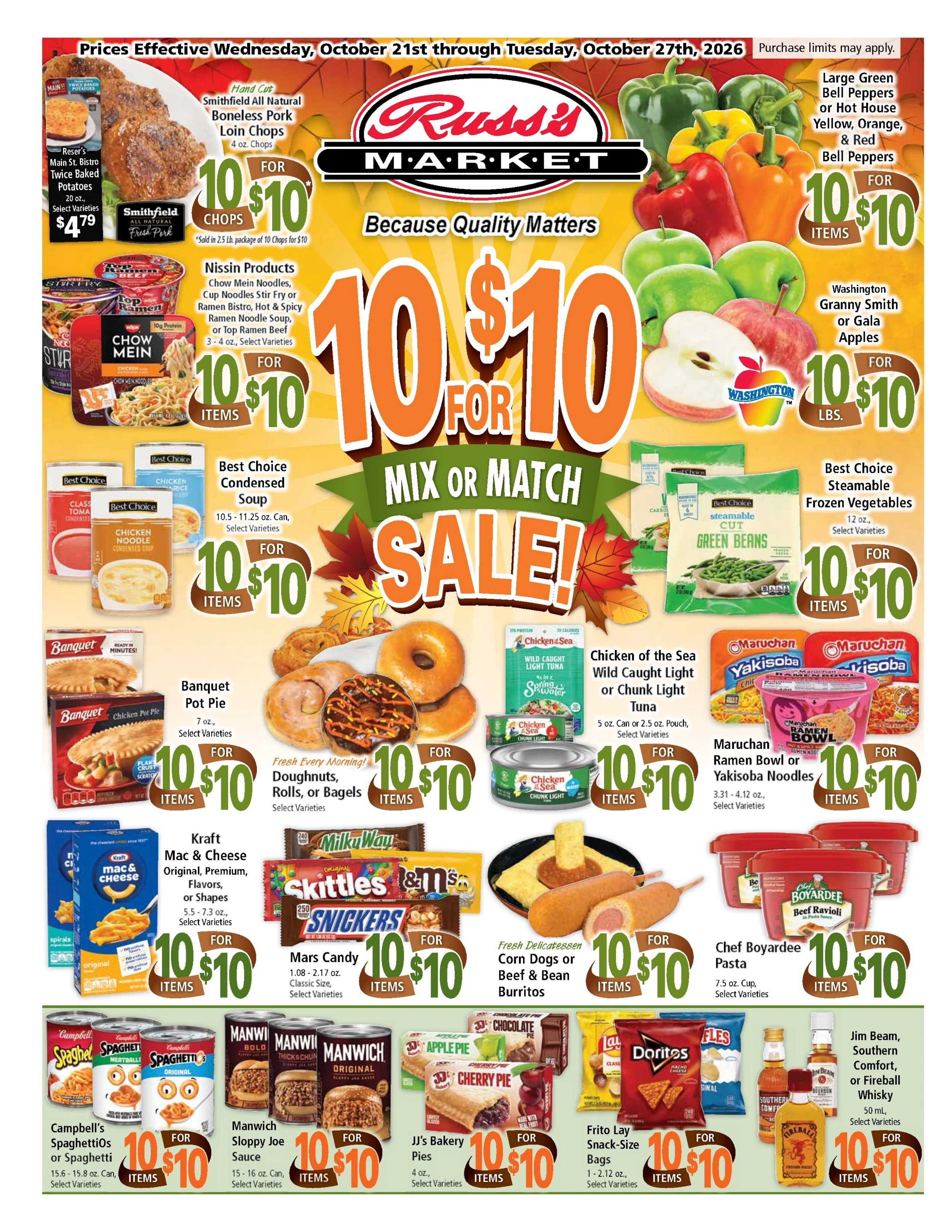 Russ's Market Next Weekly Ad - Page 1