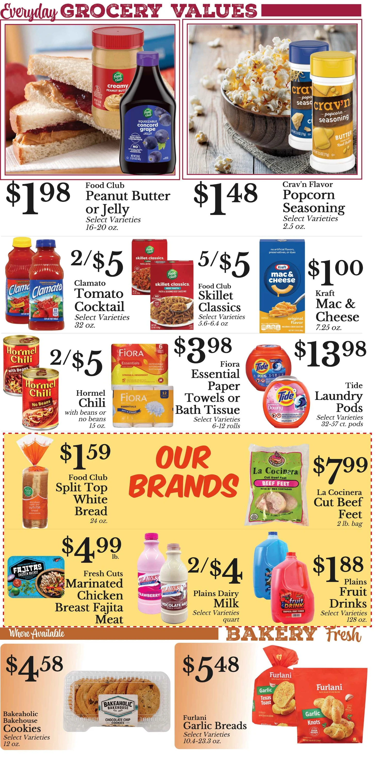 S & S Supermarket Weekly Ad - Page 2