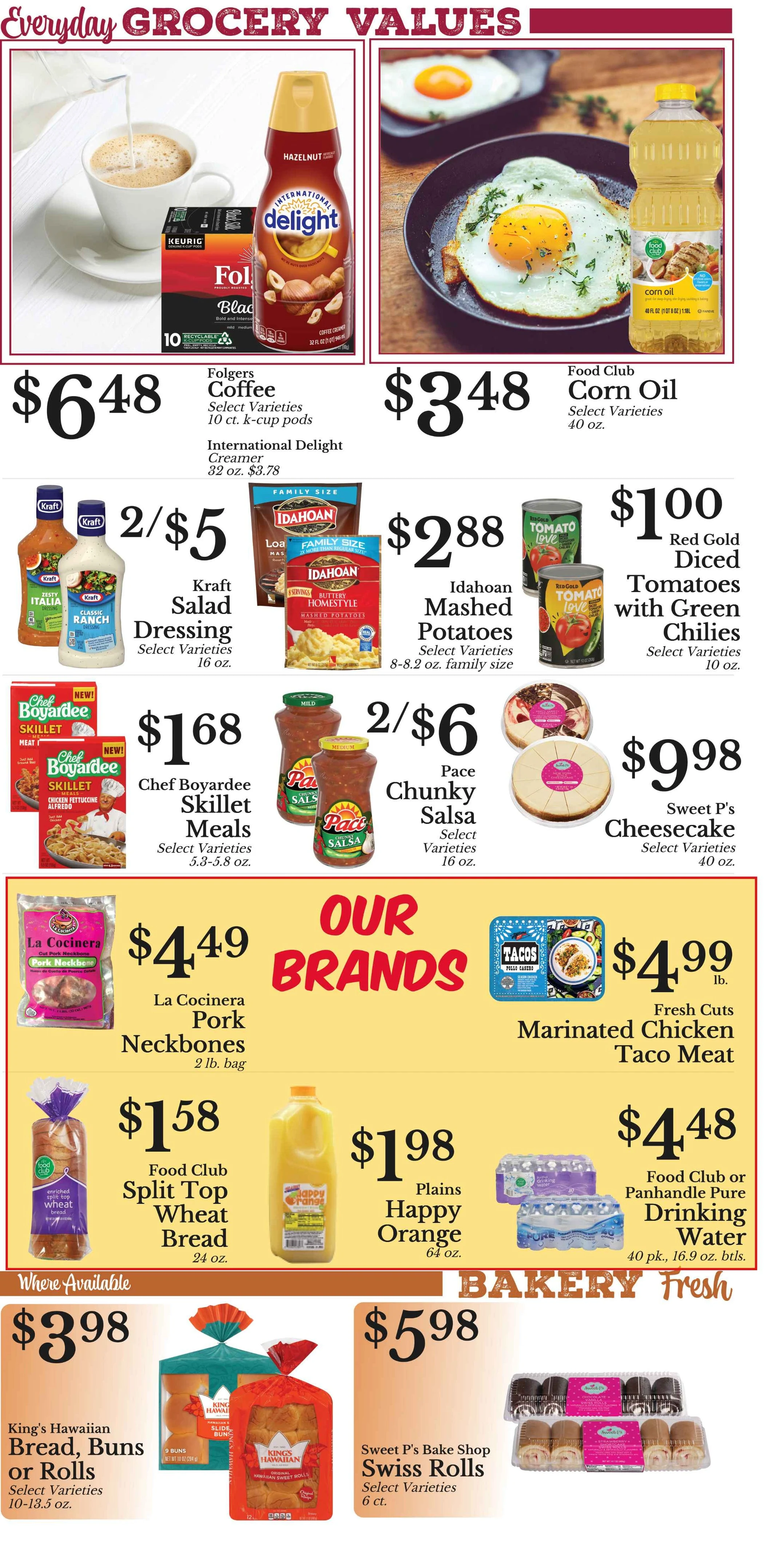 S & S Supermarket Weekly Ad - Page 2