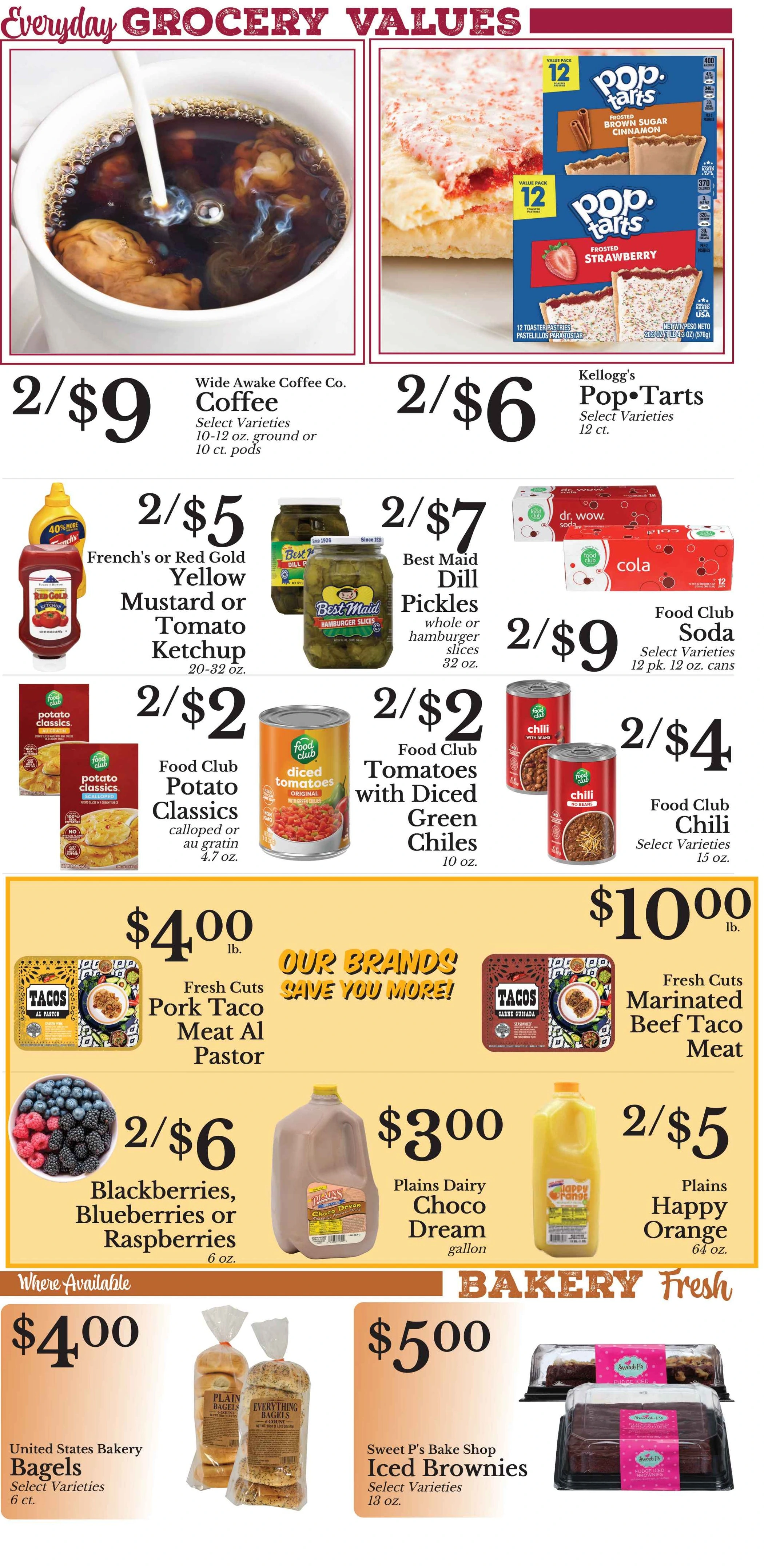 S & S Supermarket Weekly Ad - Page 2