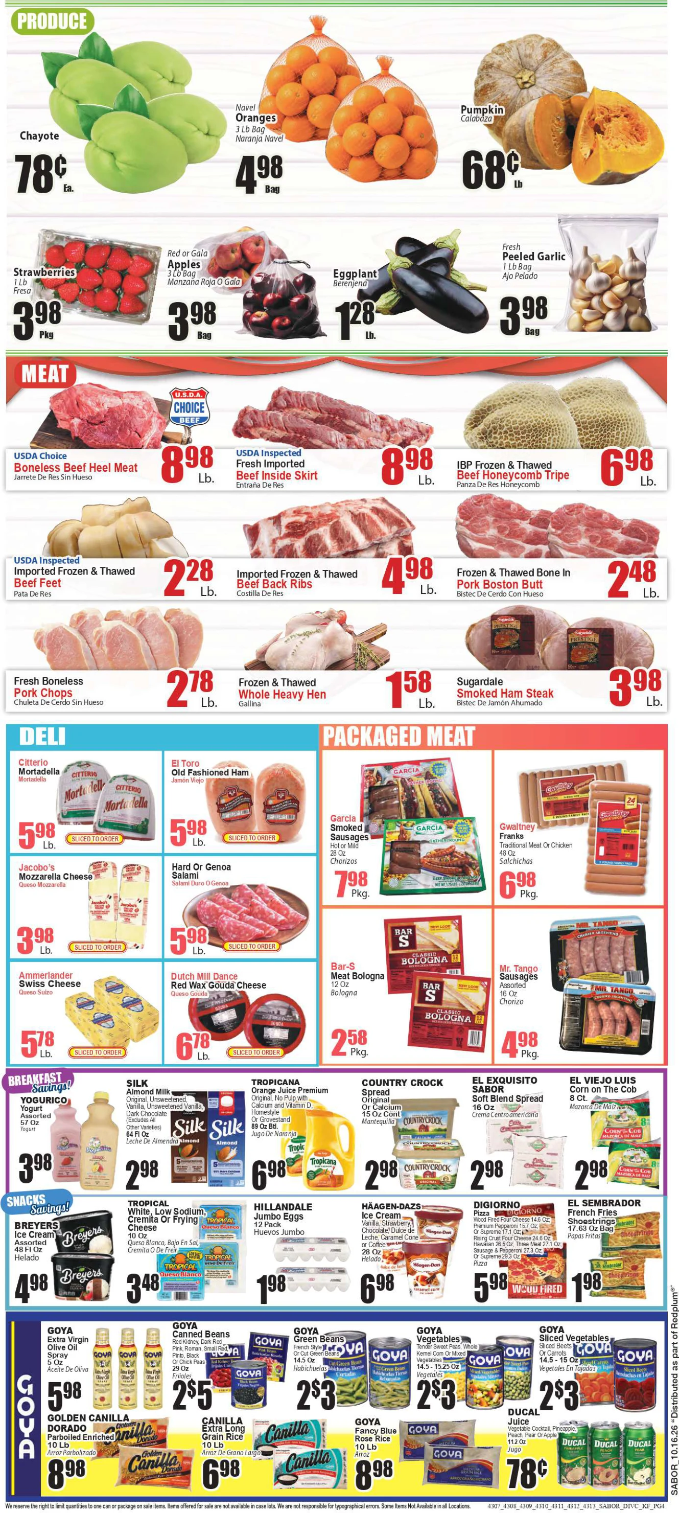 Sabor Tropical Weekly Specials - Page 4