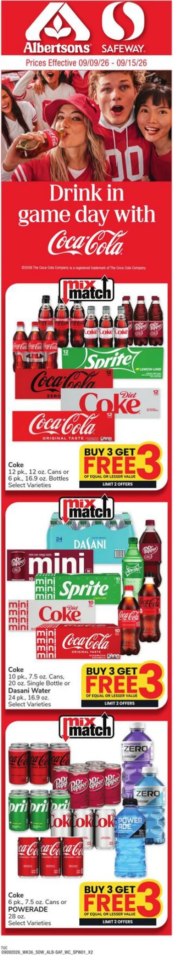 Safeway Arizona Weekly Ad - Page 1