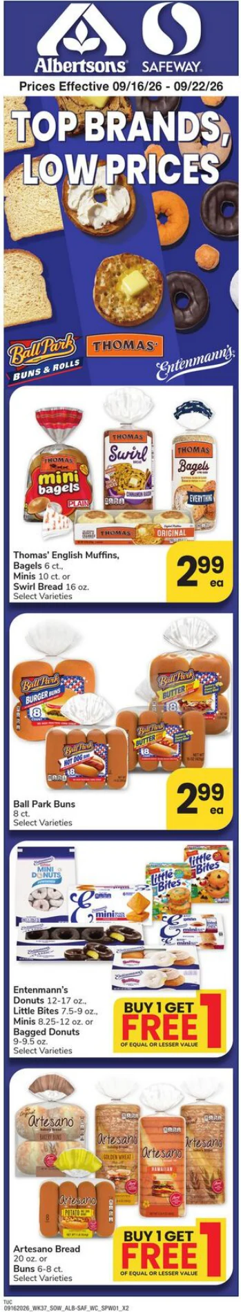 Safeway Arizona Weekly Ad - Page 1