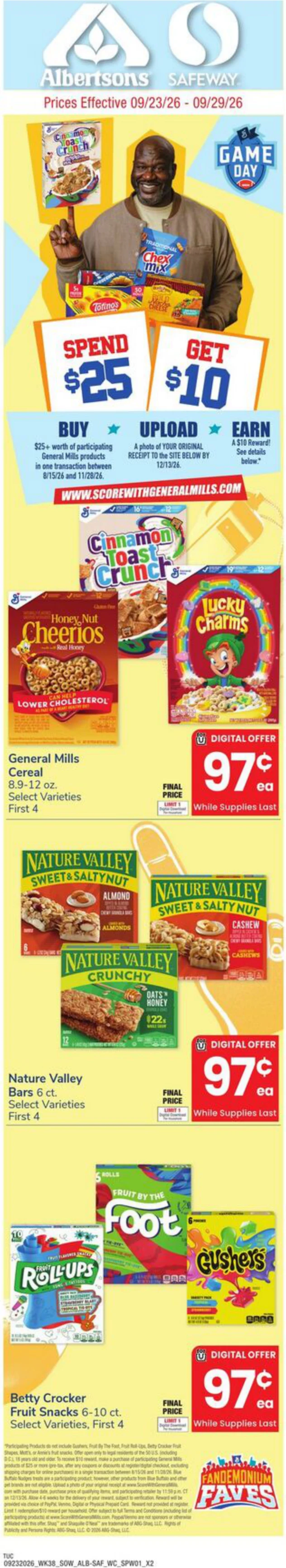 Safeway Arizona Weekly Ad - Page 1