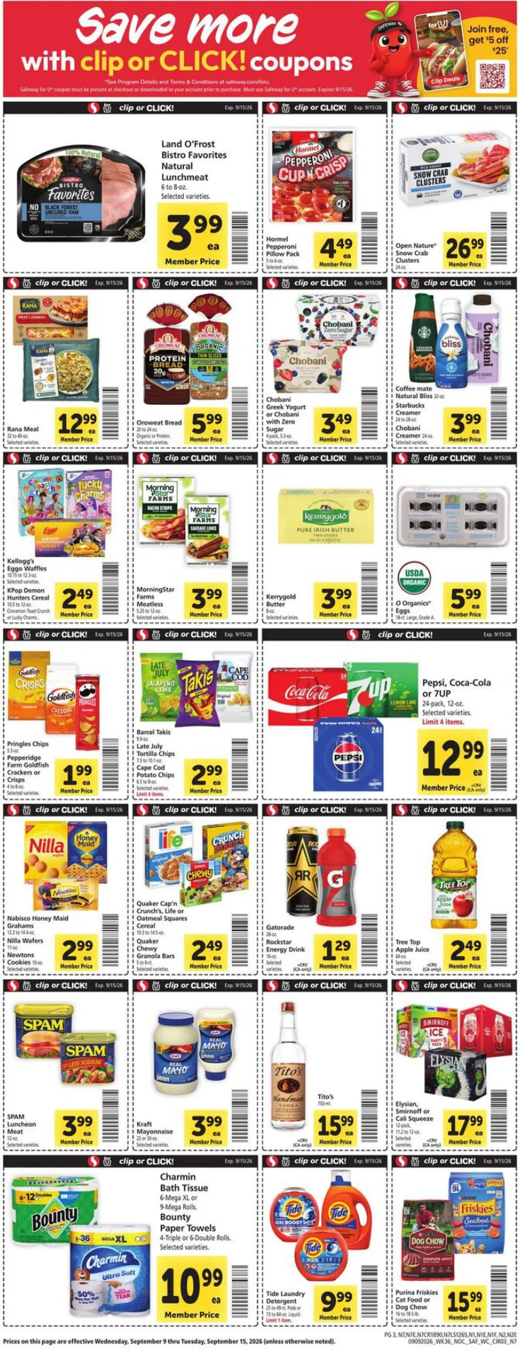 Safeway California Weekly Ad - Page 3