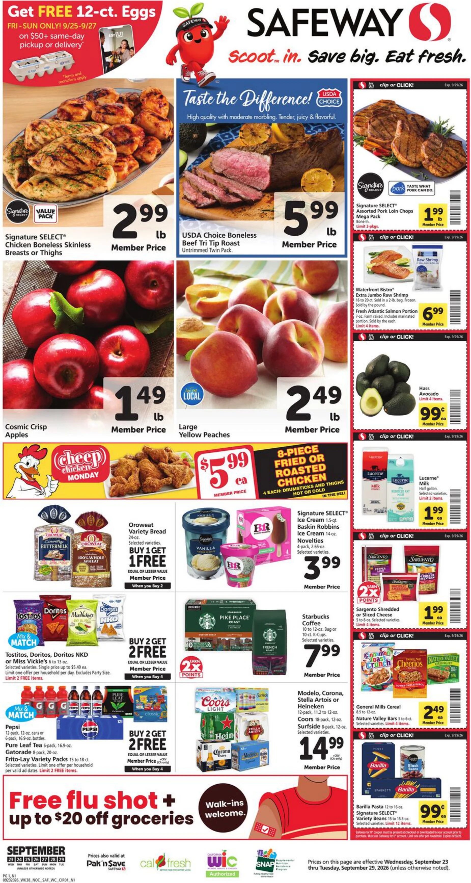 Safeway California Weekly Ad - Page 1