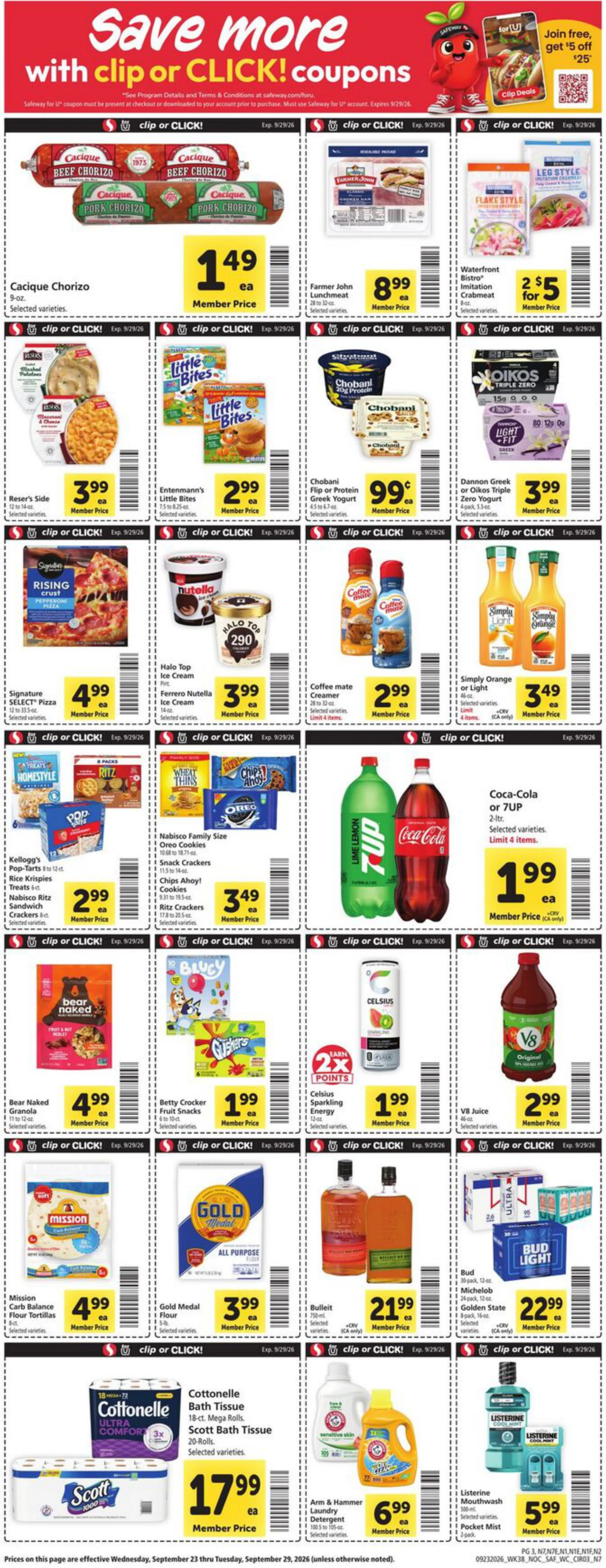 Safeway California Weekly Ad - Page 3