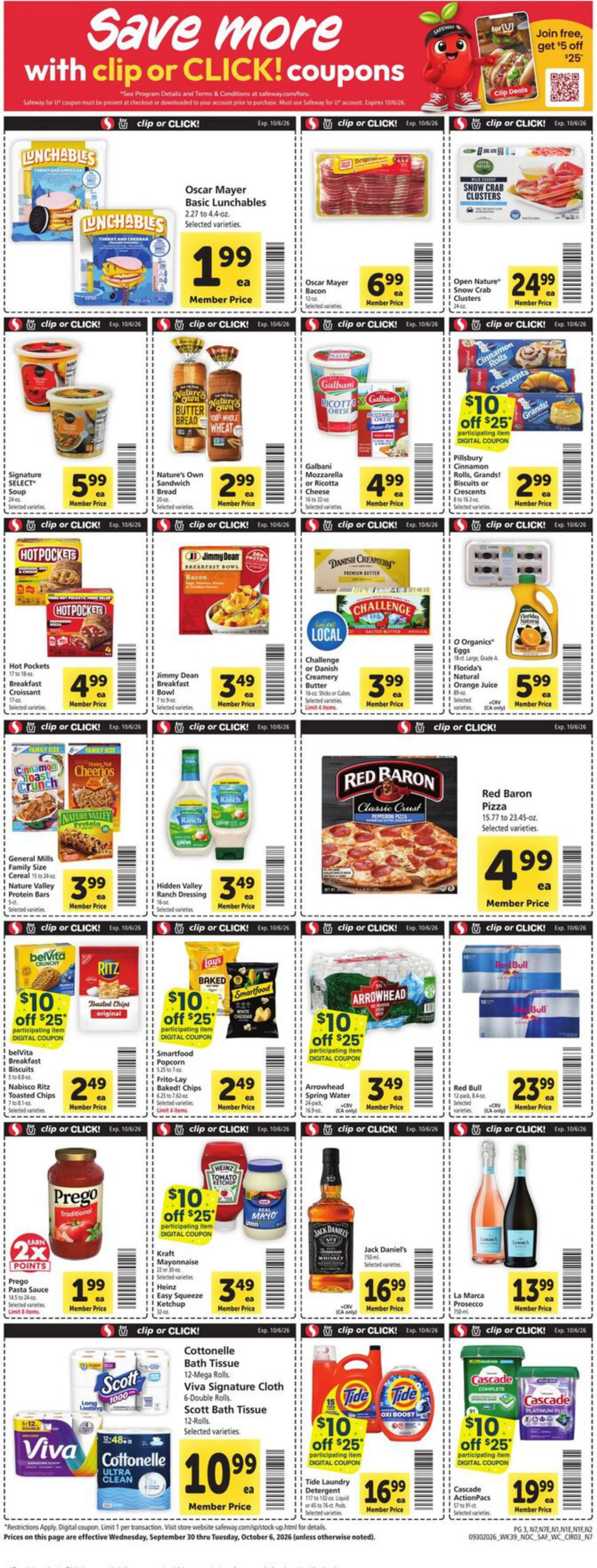 Safeway California Weekly Ad - Page 3