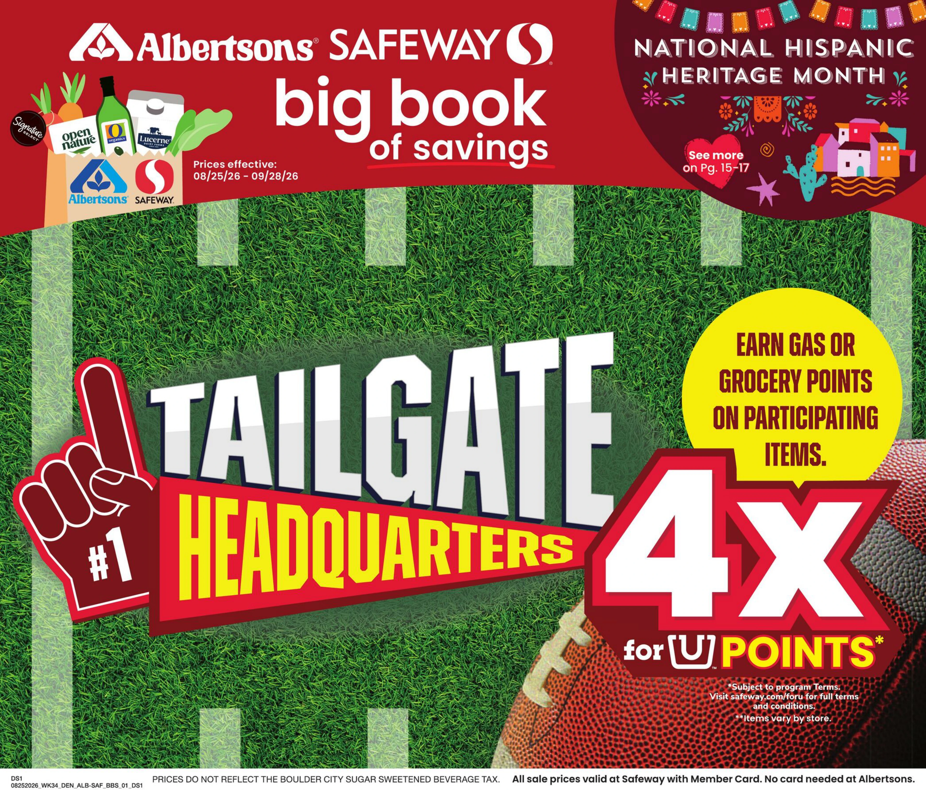 Safeway Colorado Big Book of Savings - Page 1