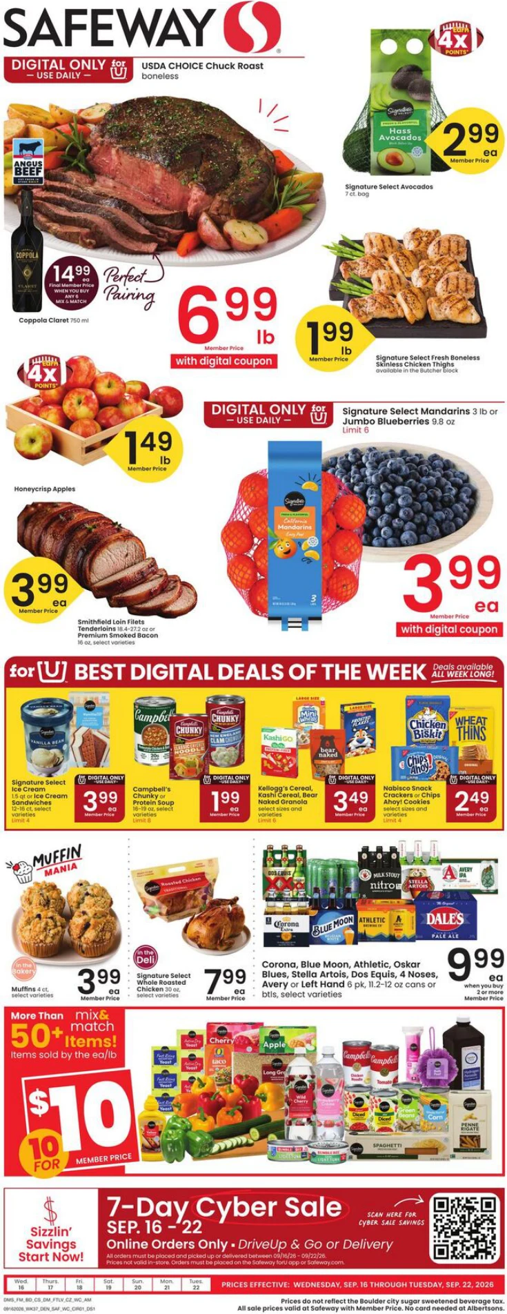 Safeway Colorado Weekly Ad - Page 1