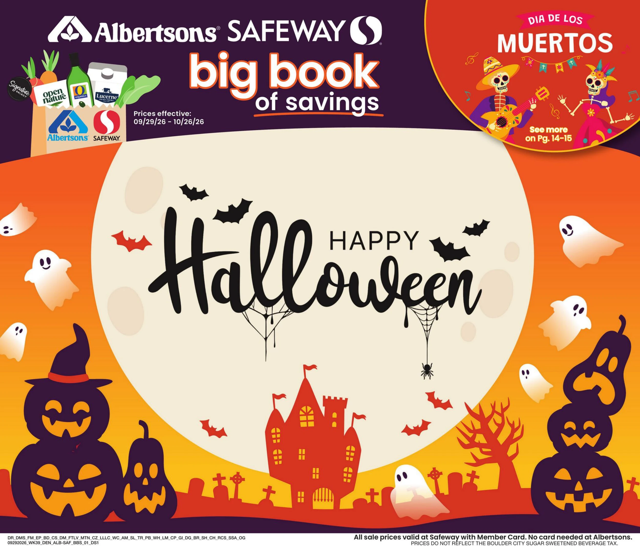Safeway Colorado Big Book of Savings - Page 1