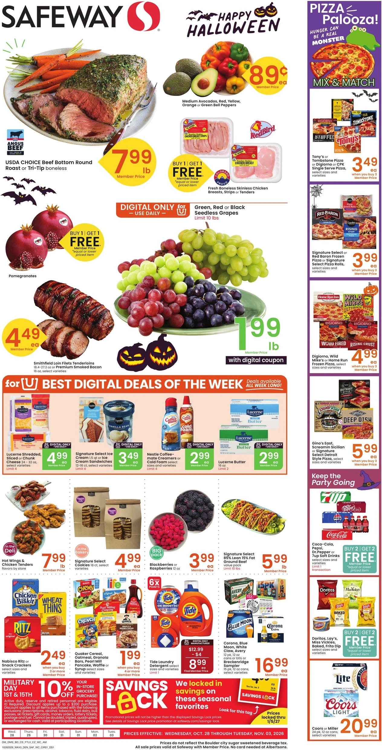 Safeway Colorado Weekly Ad - Page 1
